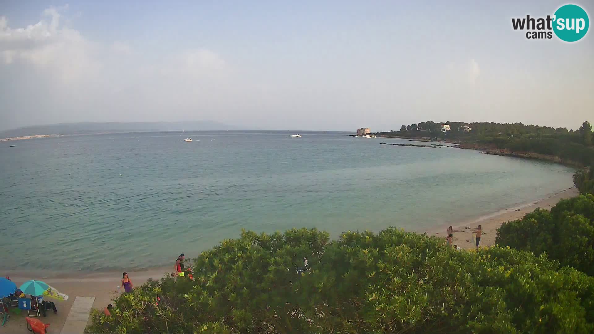 Webcam Lazzaretto Strand | Alghero | Sardinien