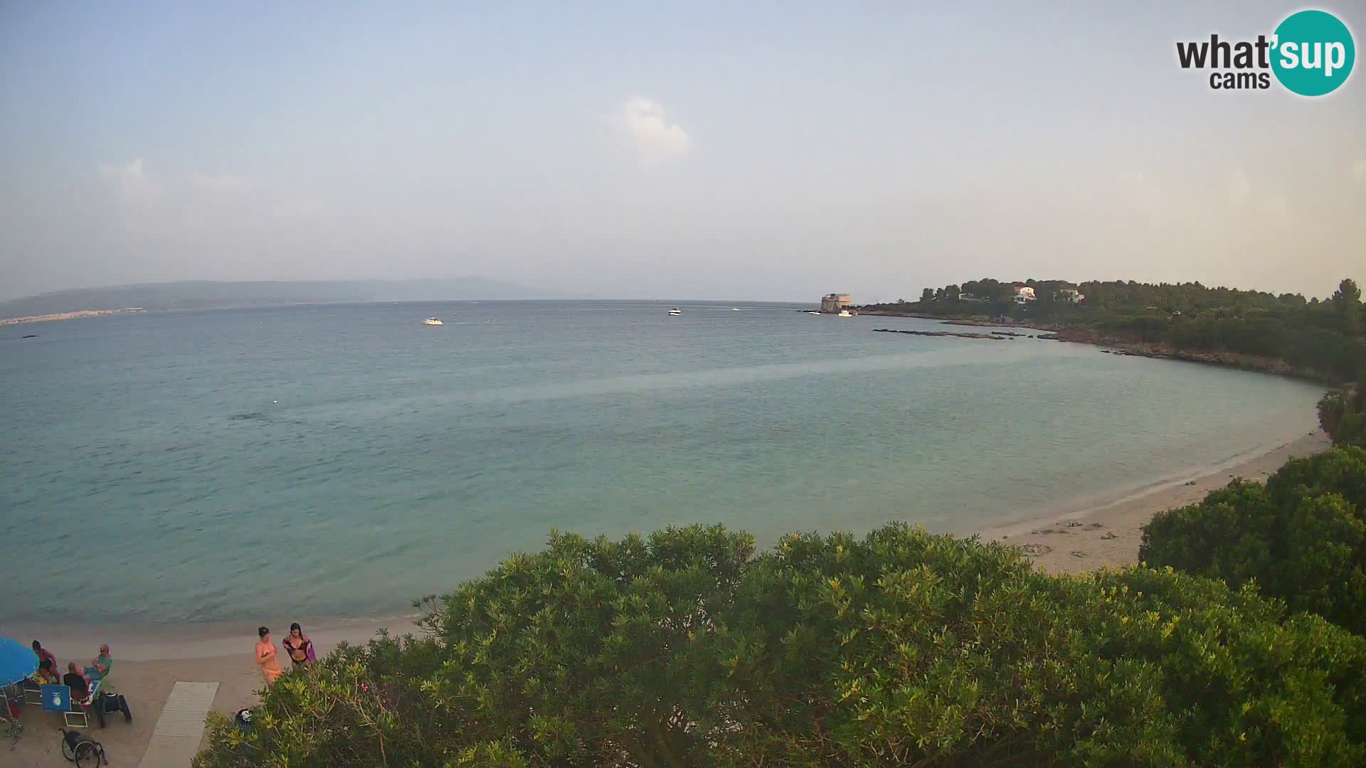Kamera plaža Lazzaretto | Alghero | Sardinija