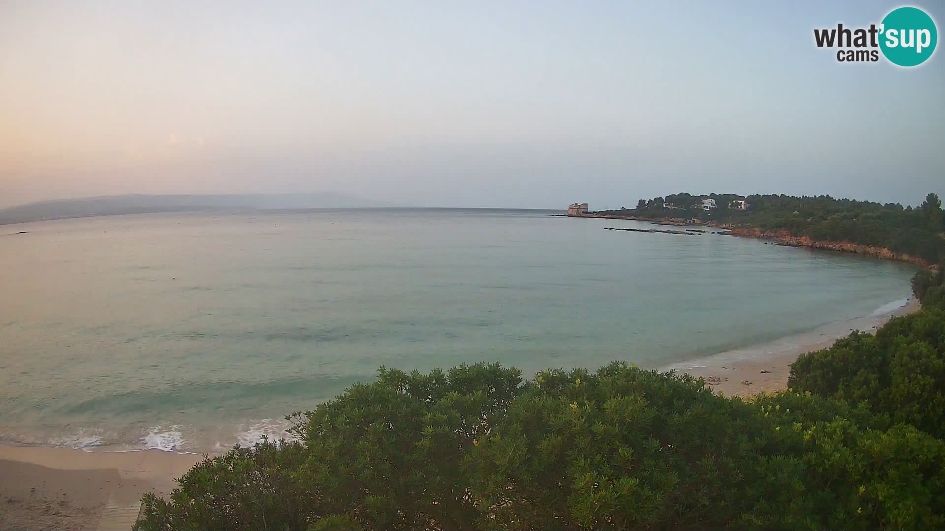 Kamera plaža Lazzaretto | Alghero | Sardinija