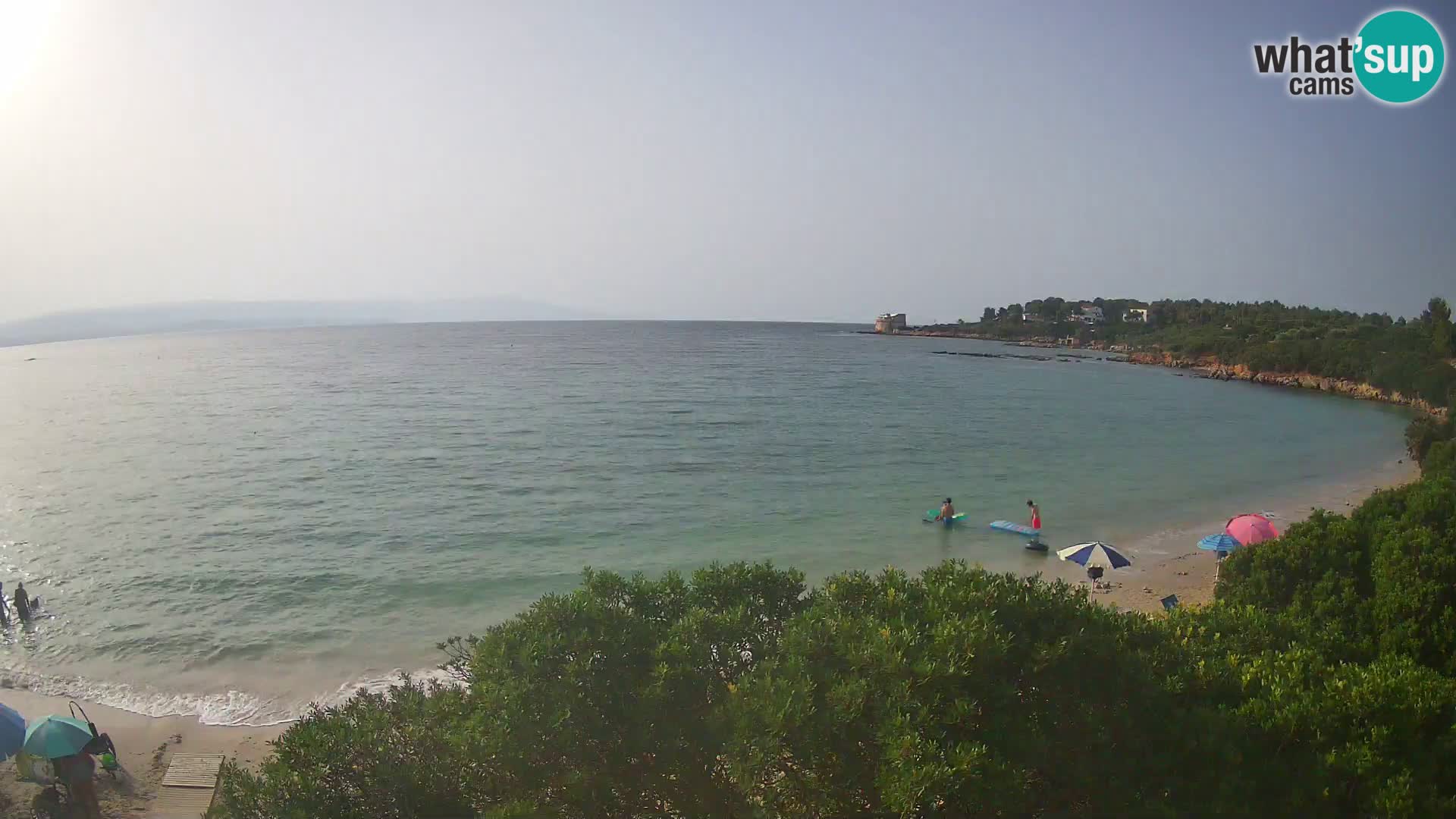 Webcam Lazzaretto Strand | Alghero | Sardinien