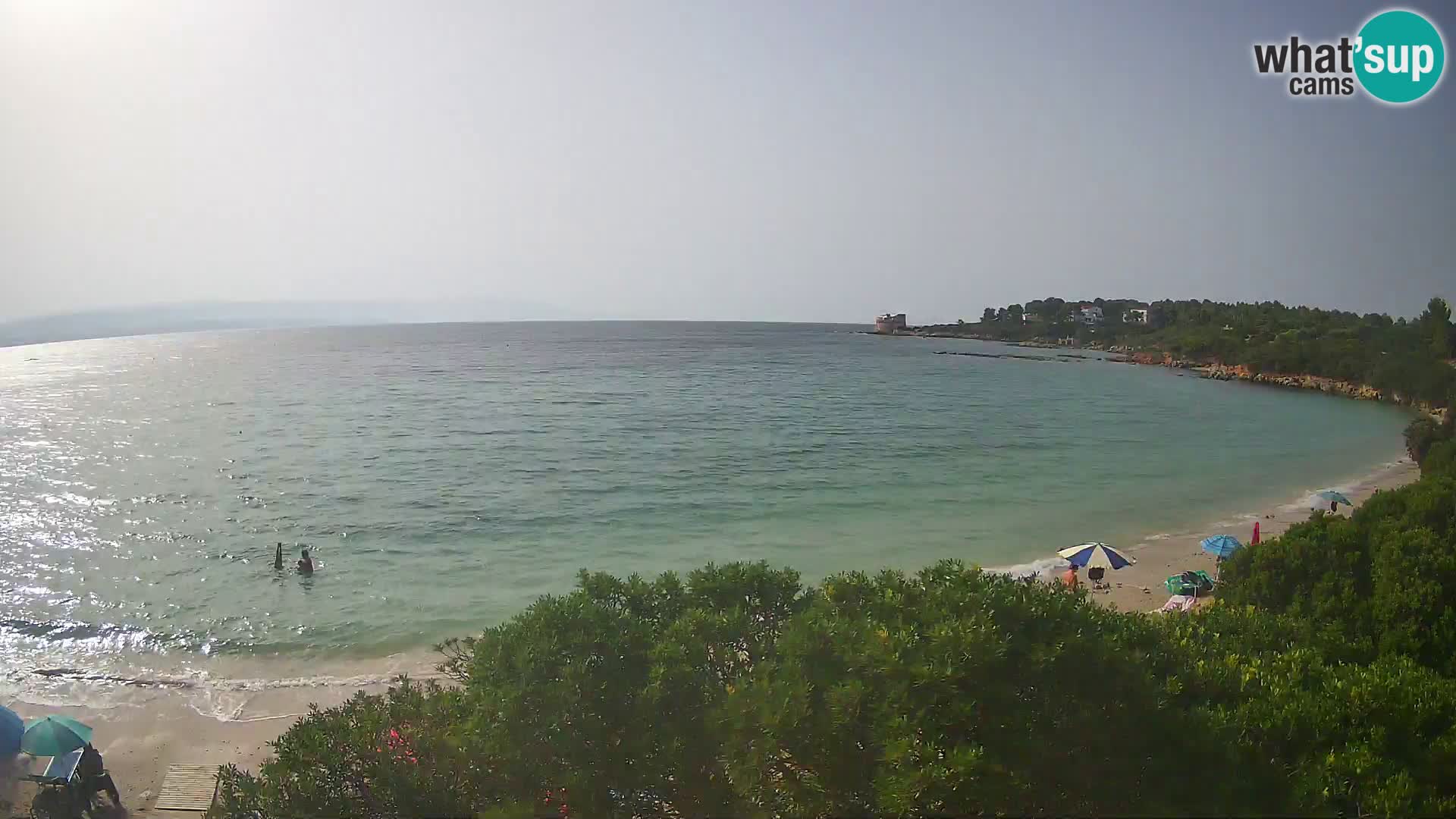 Webcam Lazzaretto Strand | Alghero | Sardinien