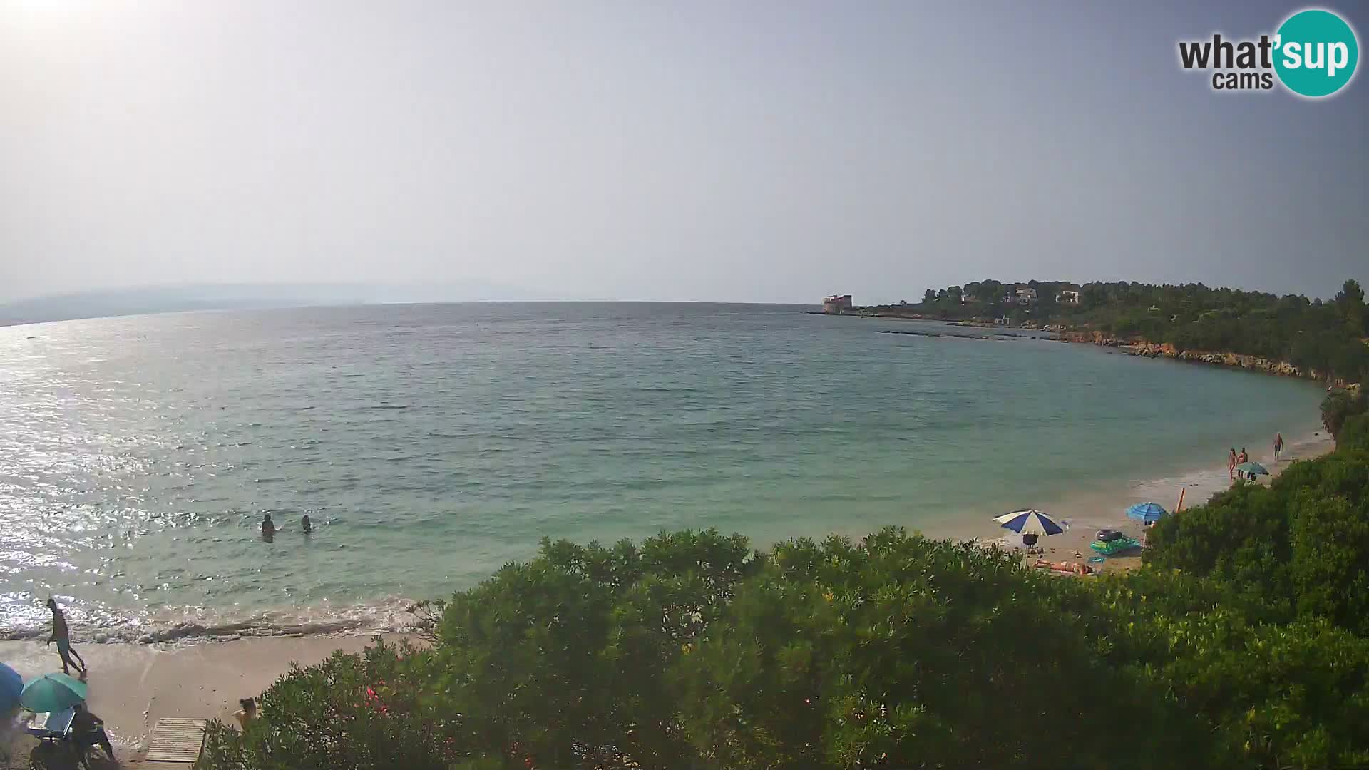 Kamera plaža Lazzaretto | Alghero | Sardinija