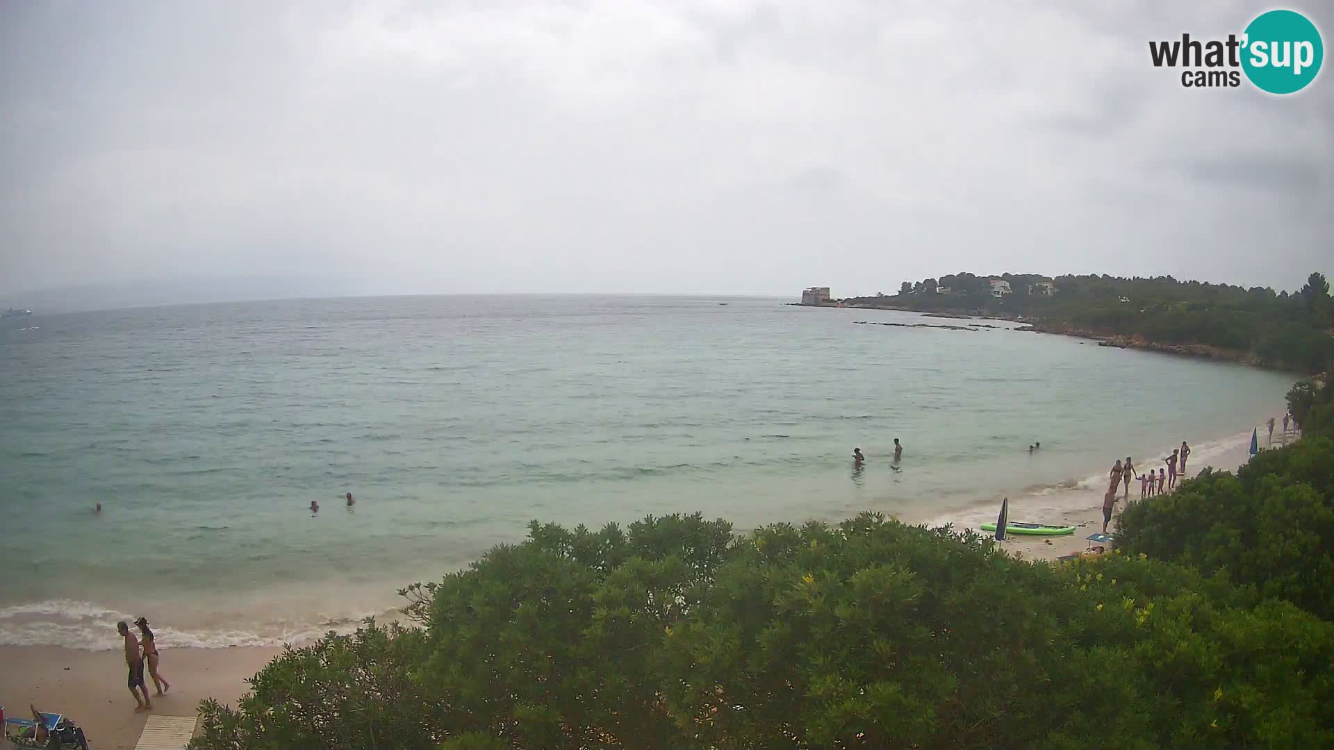 Webcam Lazzaretto Strand | Alghero | Sardinien
