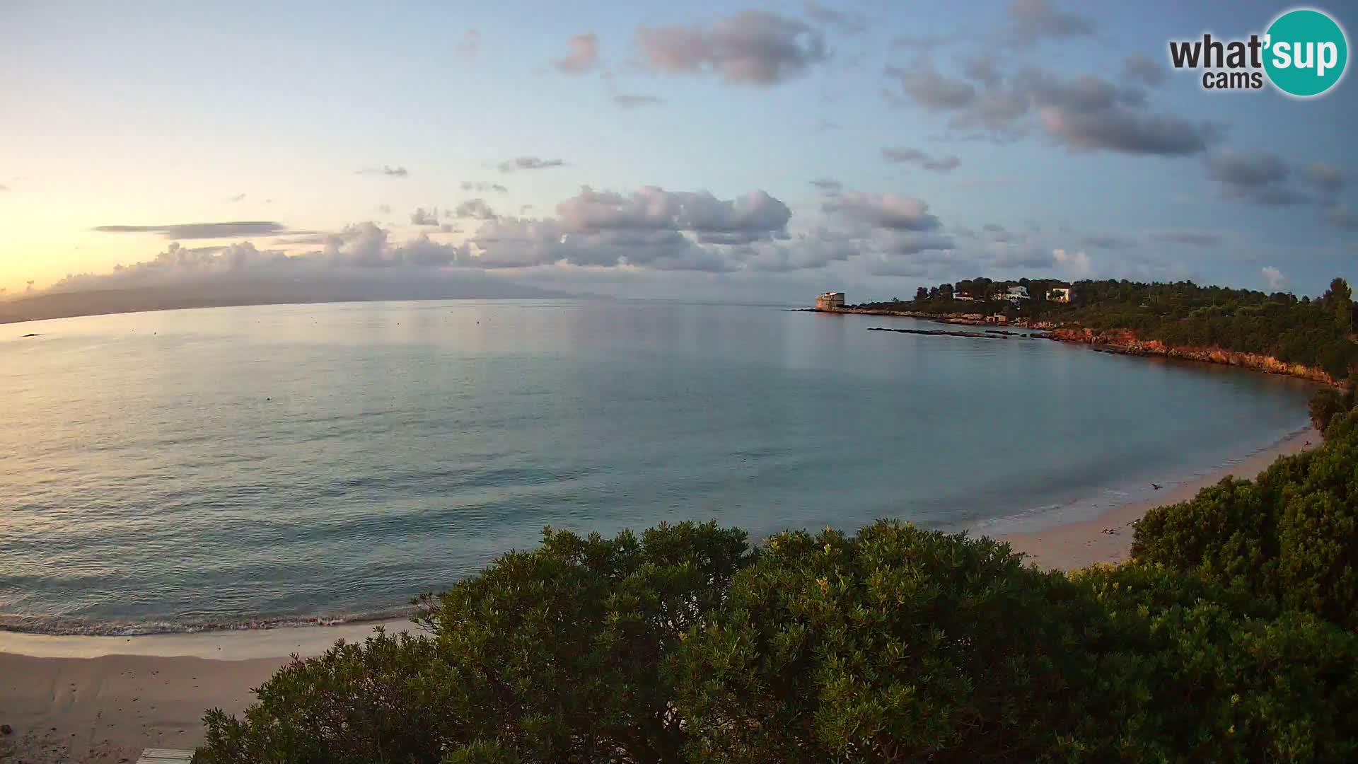 Webcam Lazzaretto beach | Alghero | Sardinia