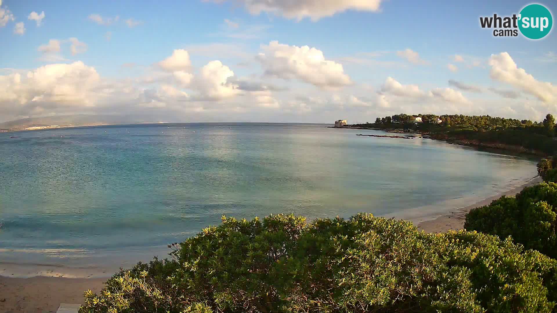 Webcam Lazzaretto beach | Alghero | Sardinia
