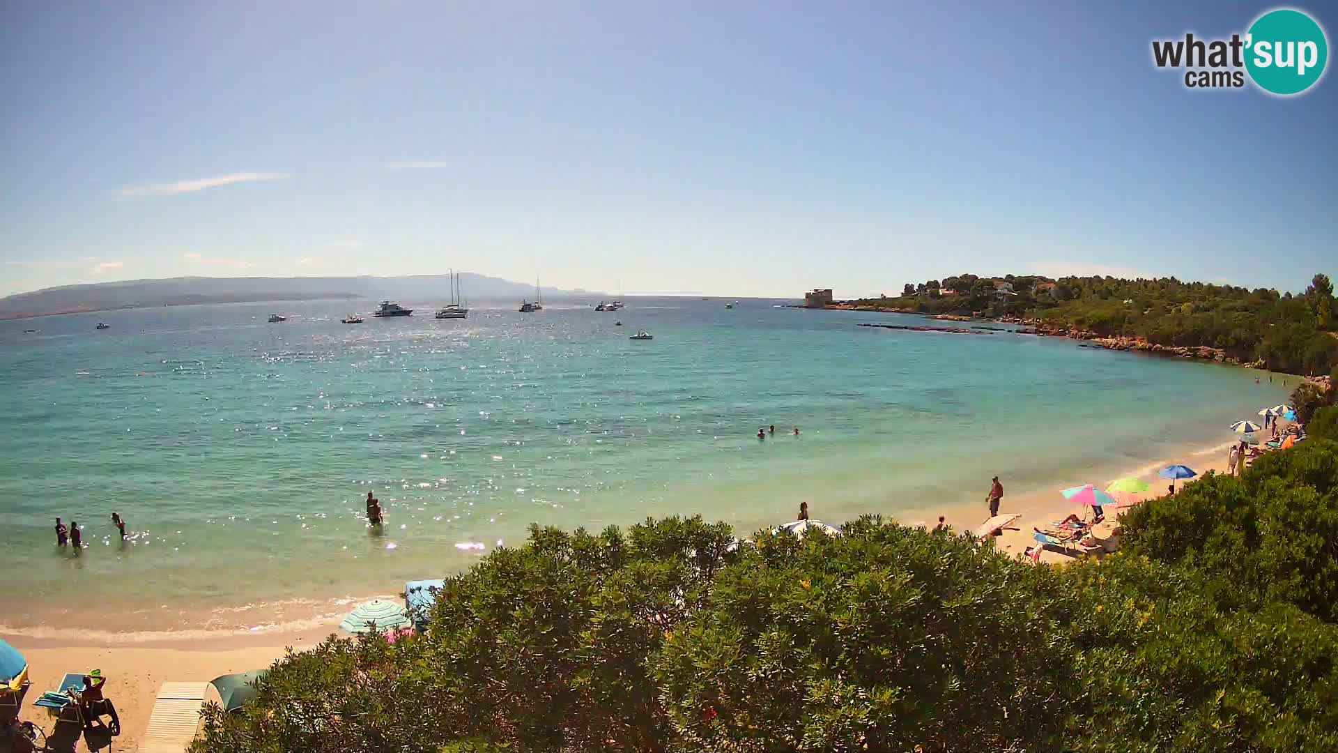 Webcam spiaggia Lazzaretto | Alghero | Sardegna
