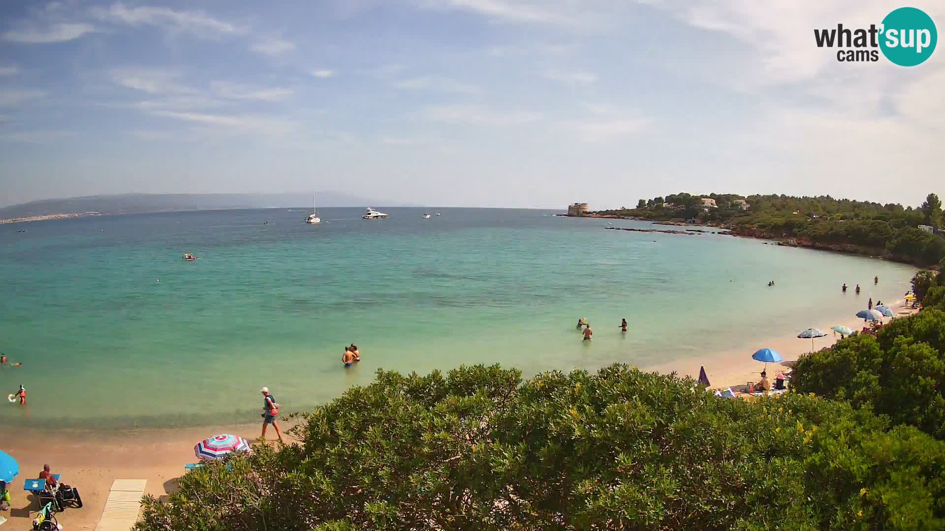 Webcam spiaggia Lazzaretto | Alghero | Sardegna