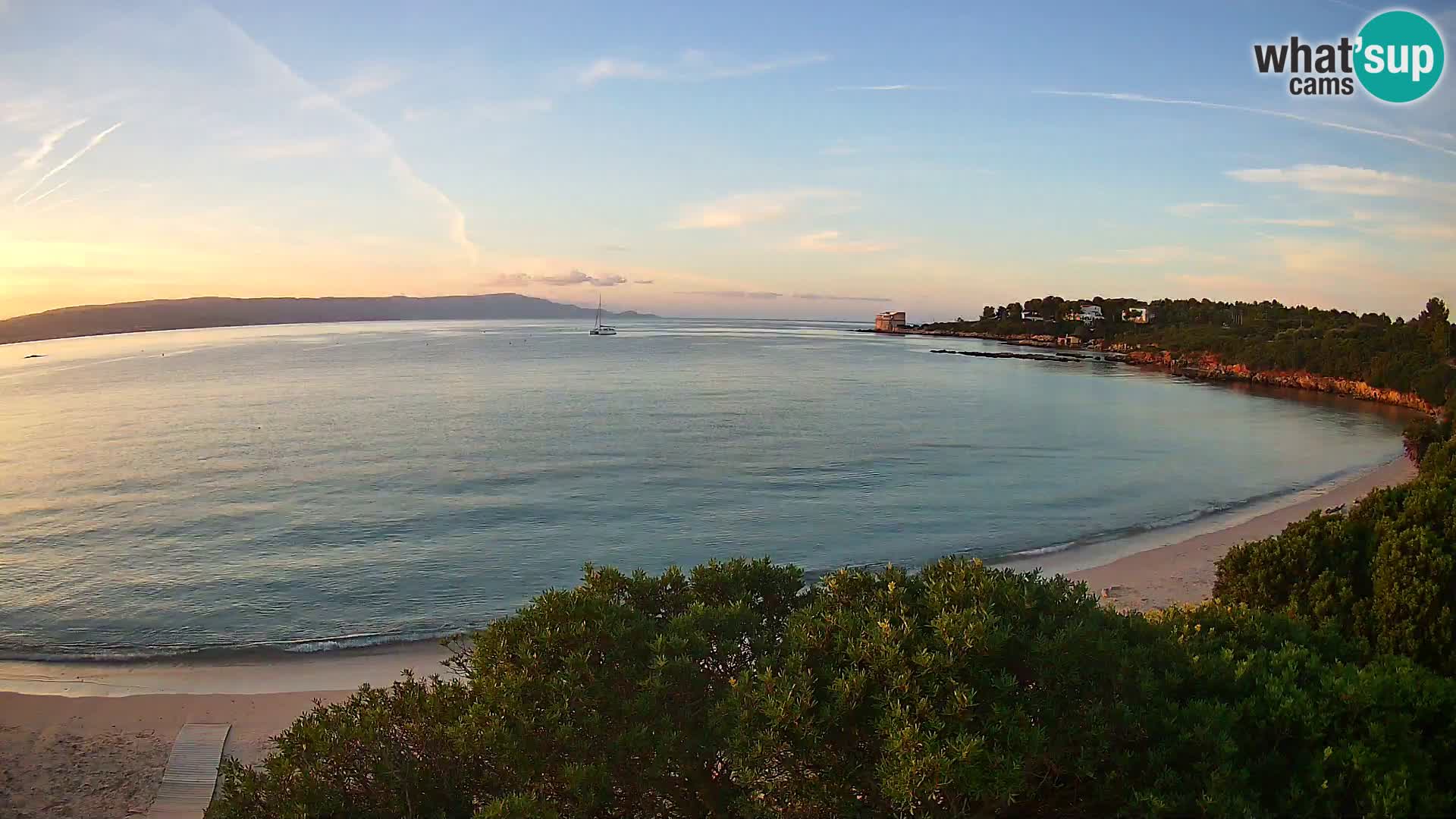 Webcam spiaggia Lazzaretto | Alghero | Sardegna