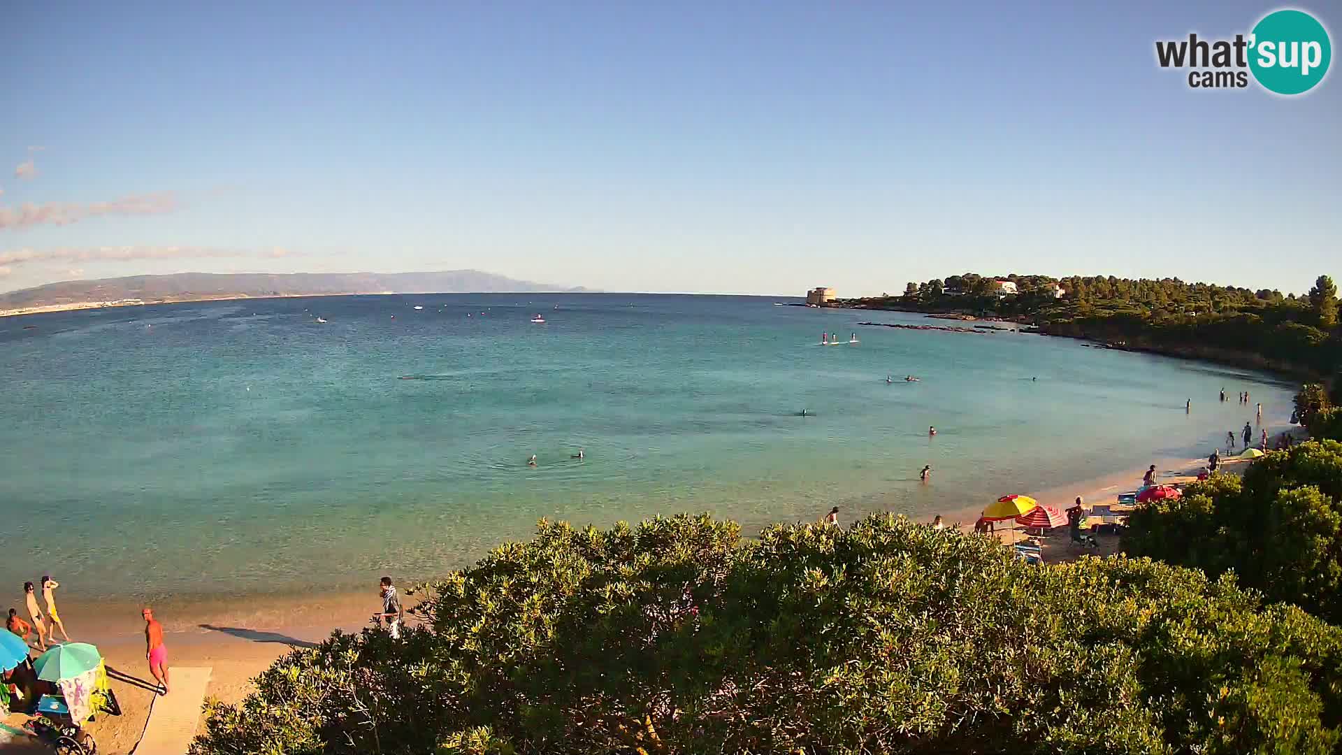Webcam spiaggia Lazzaretto | Alghero | Sardegna
