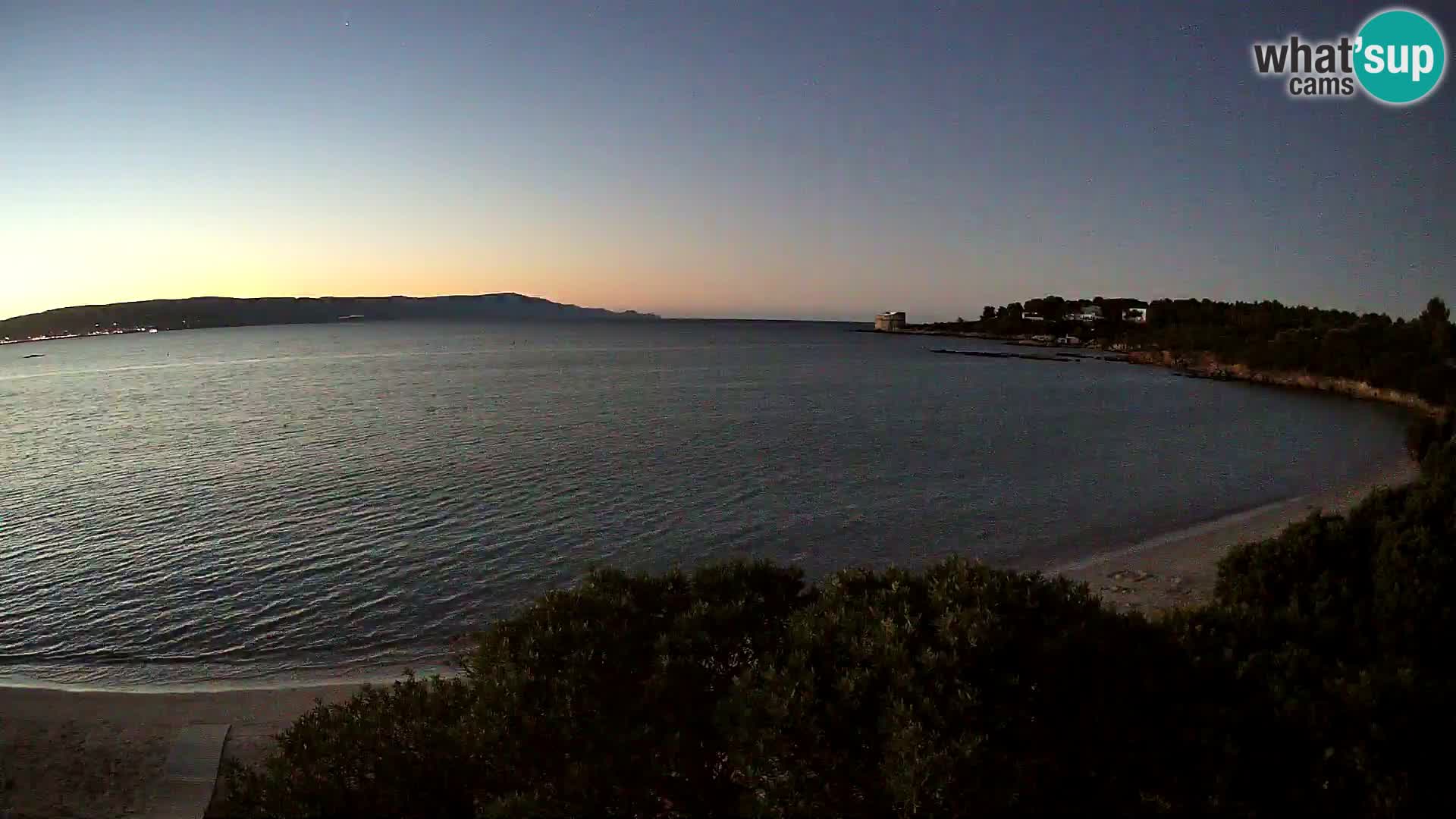 Webcam Lazzaretto Strand | Alghero | Sardinien