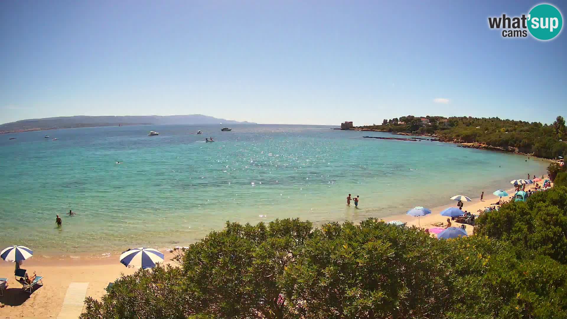 Webcam spiaggia Lazzaretto | Alghero | Sardegna