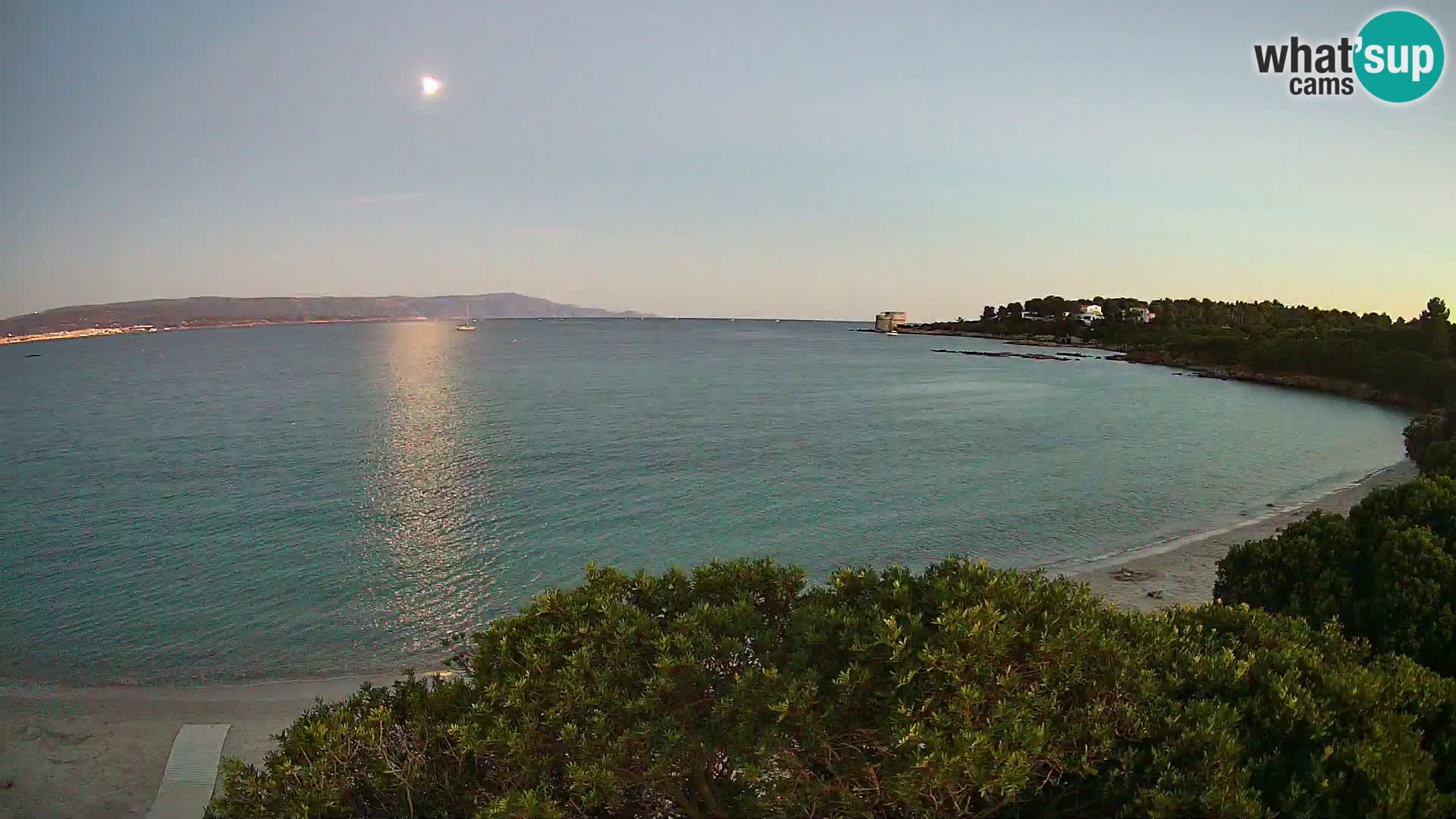 Webcam Lazzaretto beach | Alghero | Sardinia