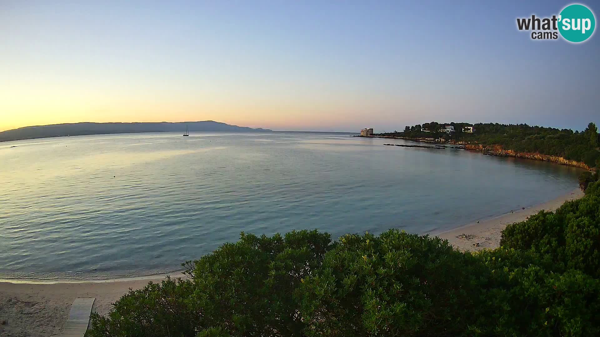 Webcam spiaggia Lazzaretto | Alghero | Sardegna