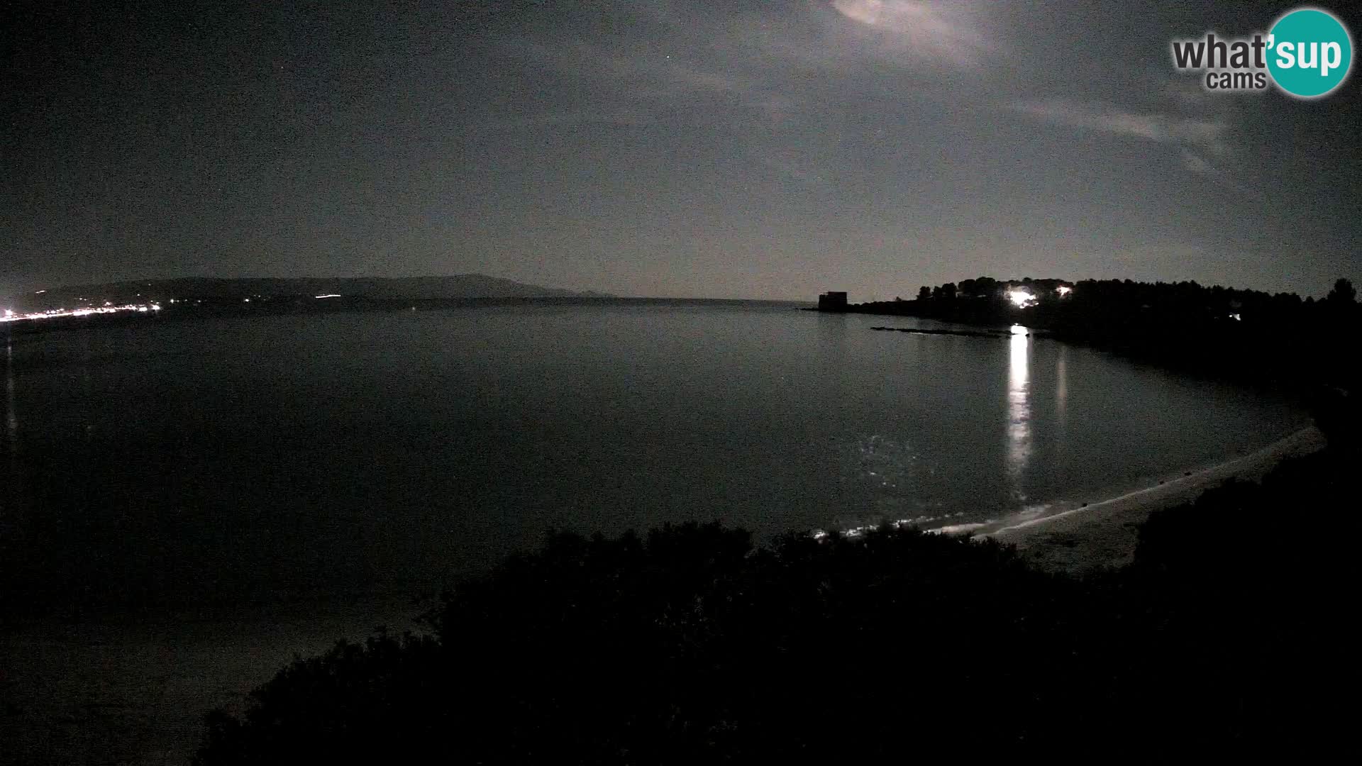 Plage Lazzaretto livecam | Alghero | Sardaigne