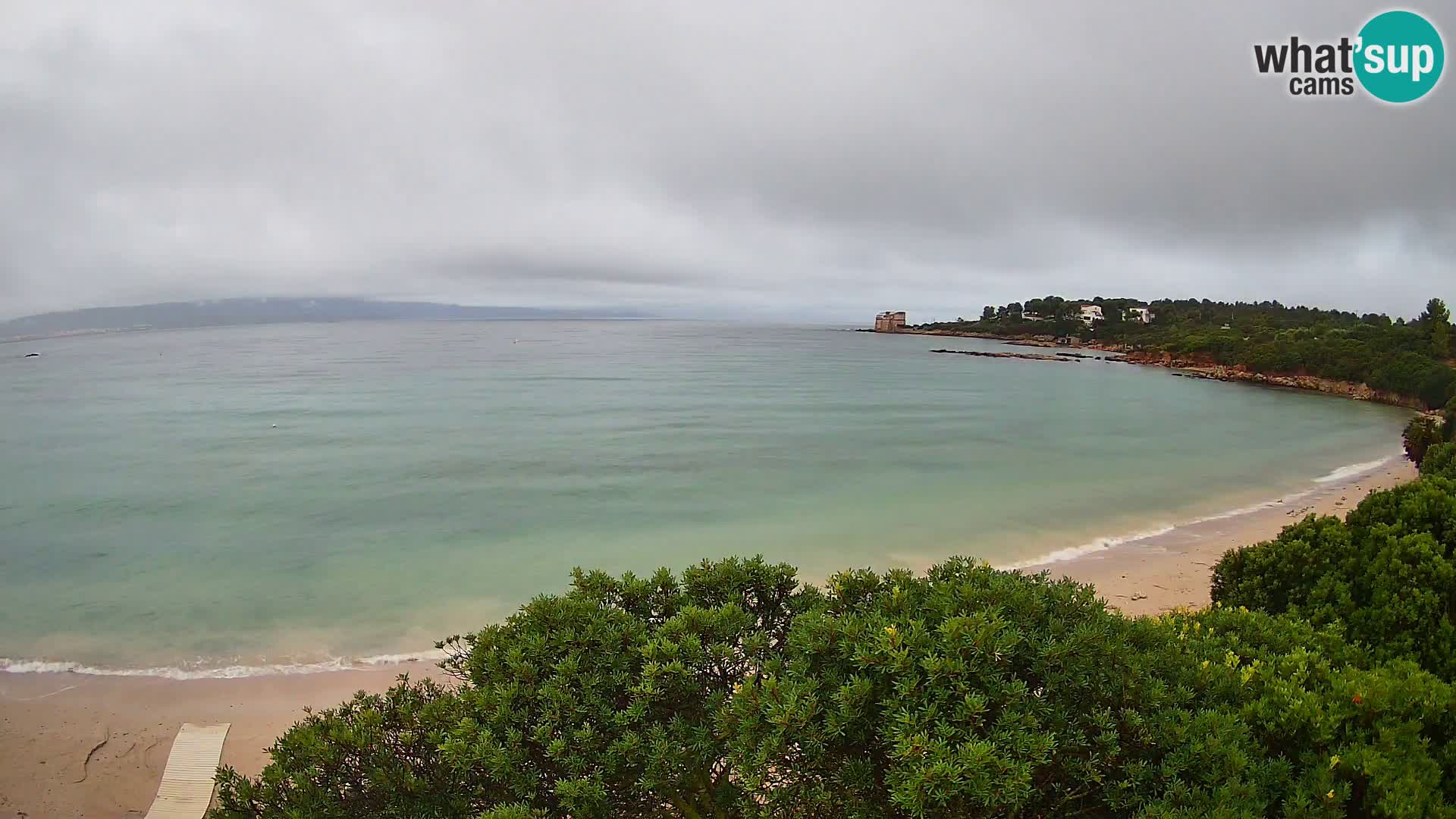 Webcam Lazzaretto beach | Alghero | Sardinia