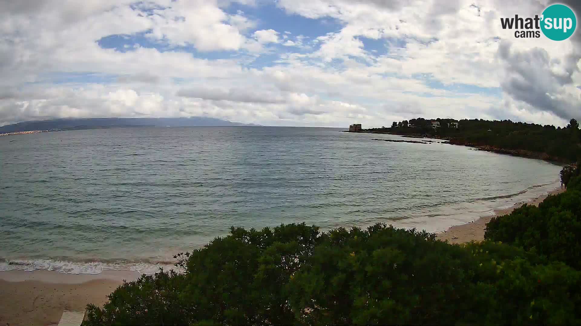 Webcam Lazzaretto beach | Alghero | Sardinia