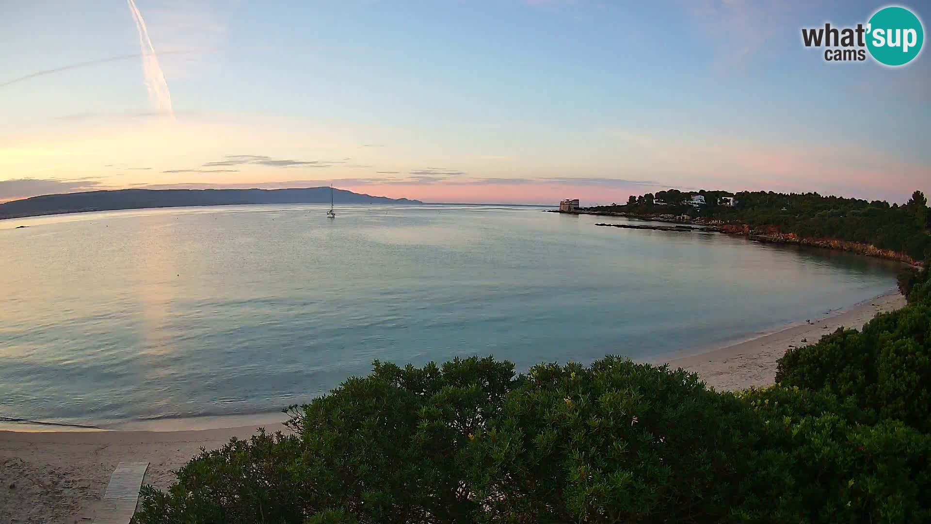 Webcam Lazzaretto beach | Alghero | Sardinia