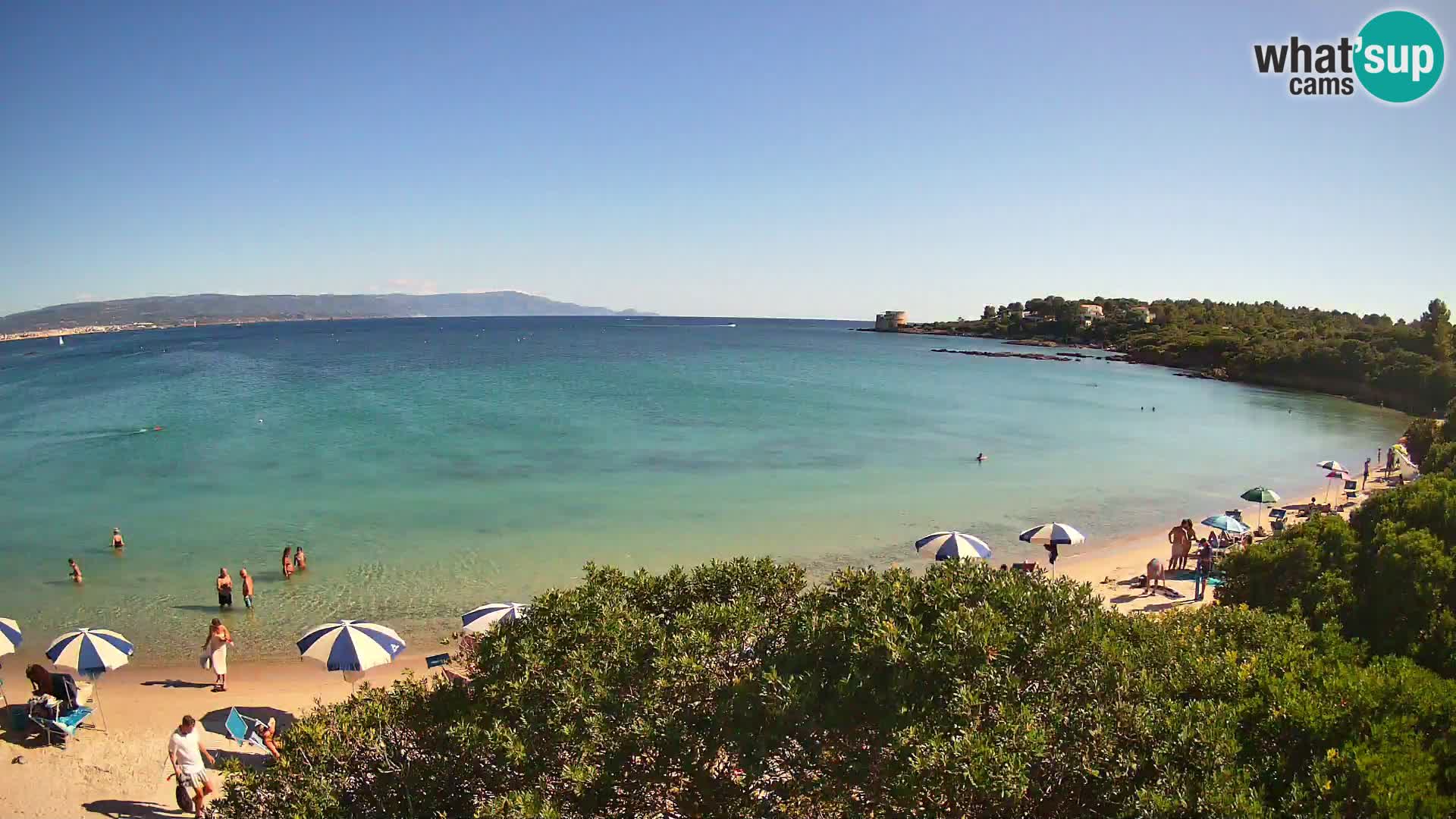Webcam spiaggia Lazzaretto | Alghero | Sardegna