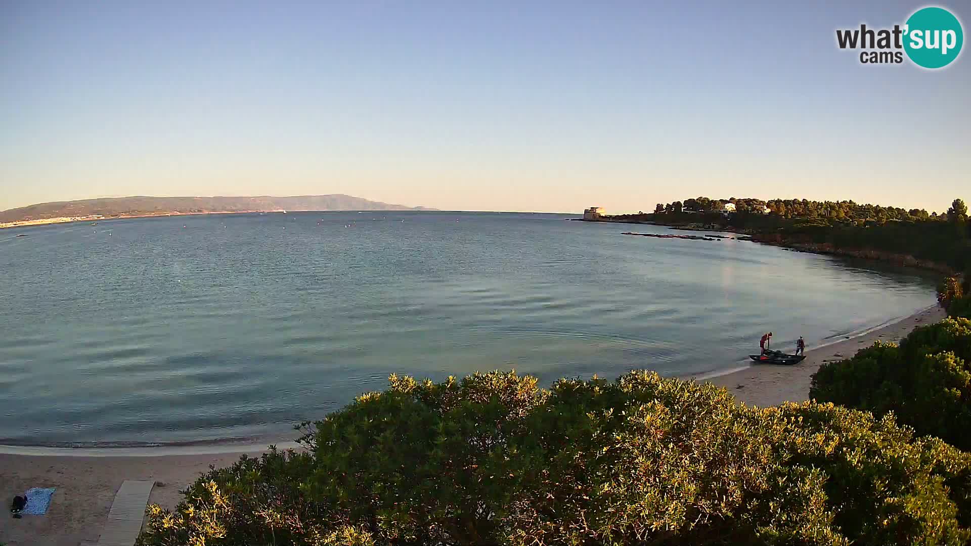 Webcam spiaggia Lazzaretto | Alghero | Sardegna