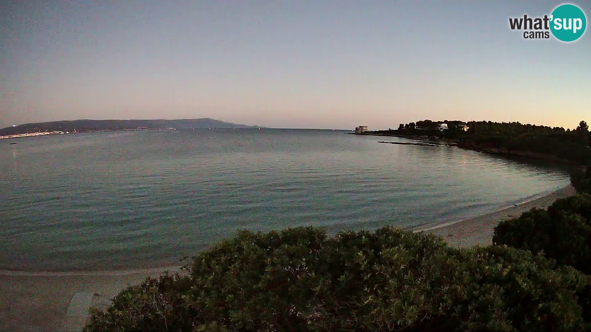 Webcam Lazzaretto beach | Alghero | Sardinia
