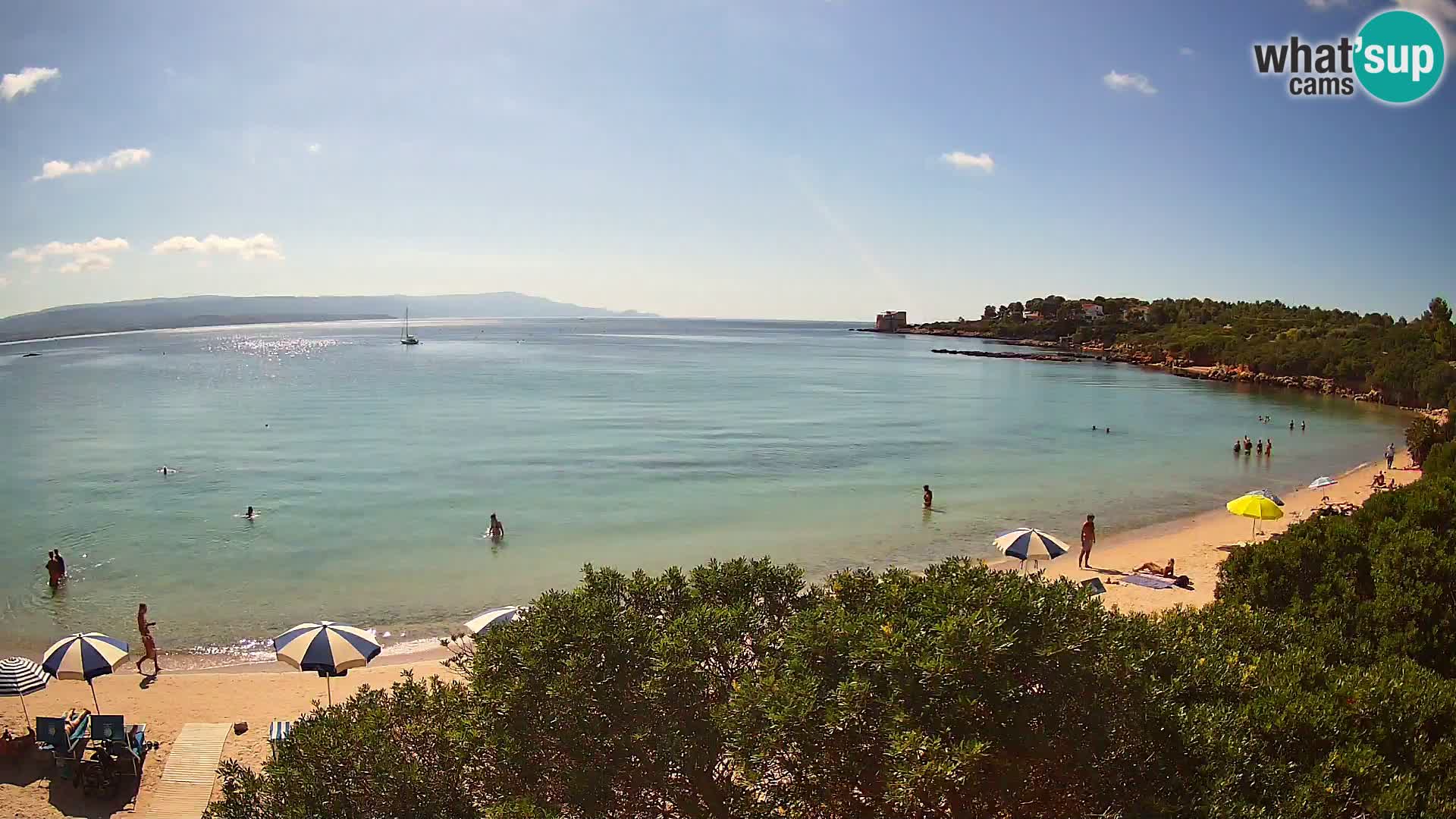 Webcam spiaggia Lazzaretto | Alghero | Sardegna