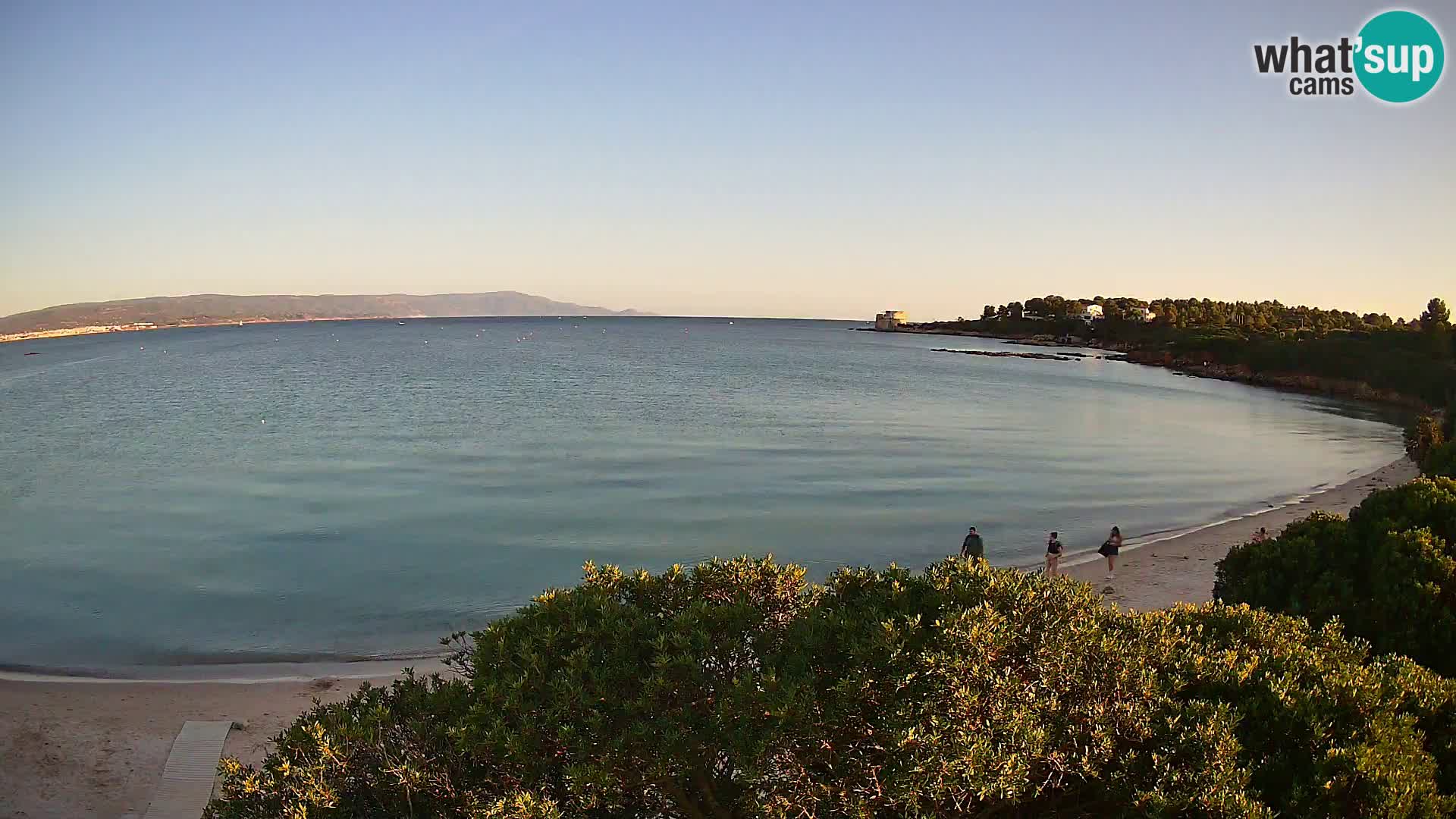Kamera plaža Lazzaretto | Alghero | Sardinija