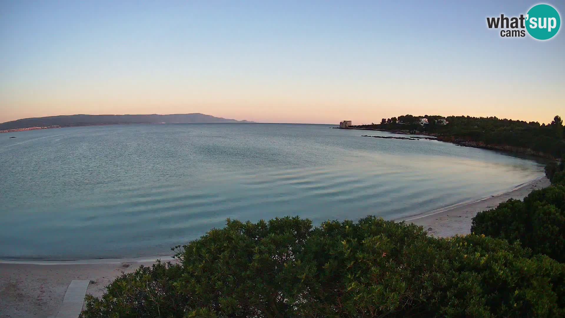 Webcam Lazzaretto beach | Alghero | Sardinia
