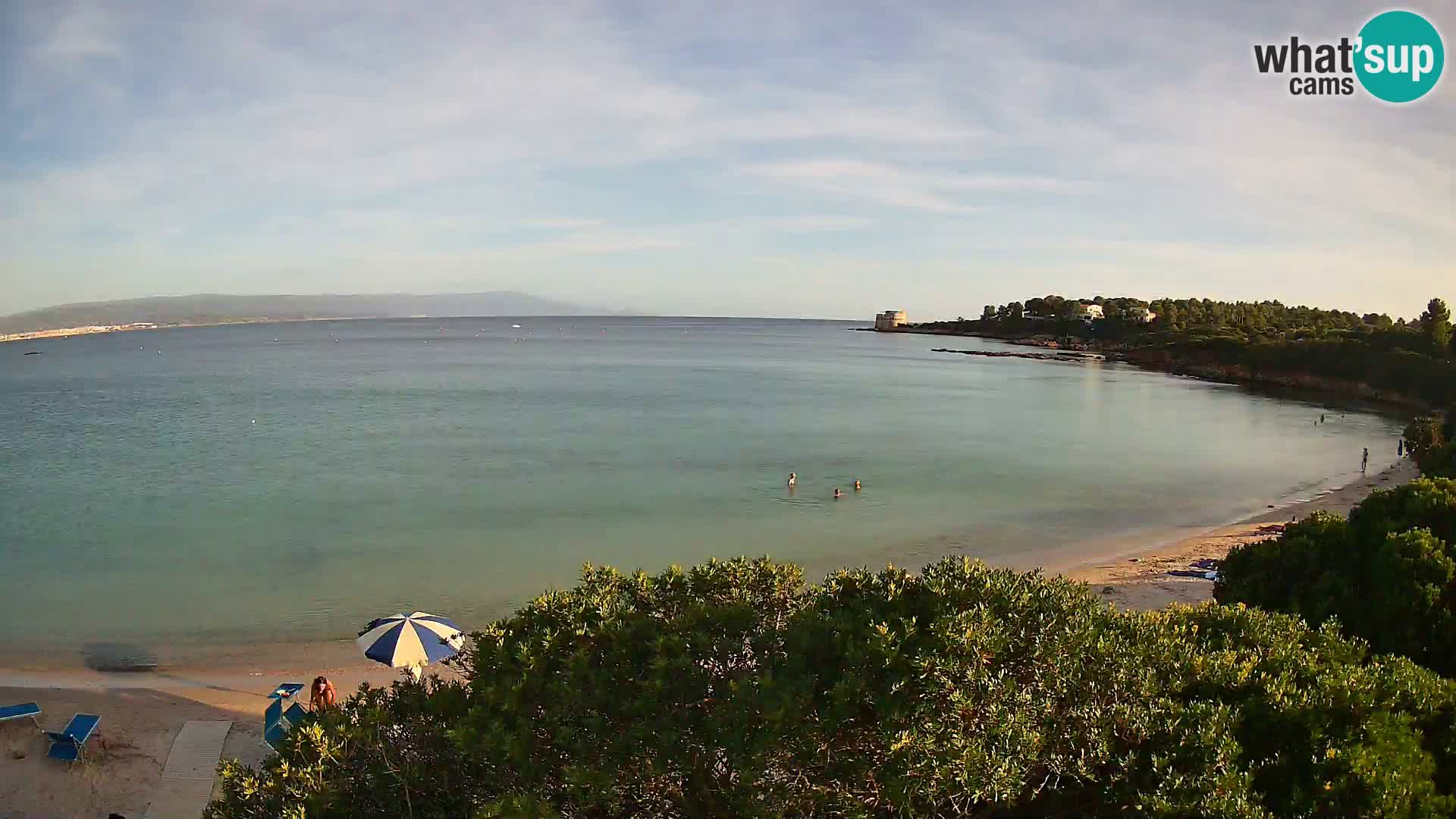 Webcam spiaggia Lazzaretto | Alghero | Sardegna