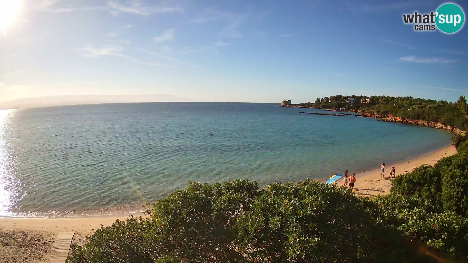 Webcam spiaggia Lazzaretto | Alghero | Sardegna