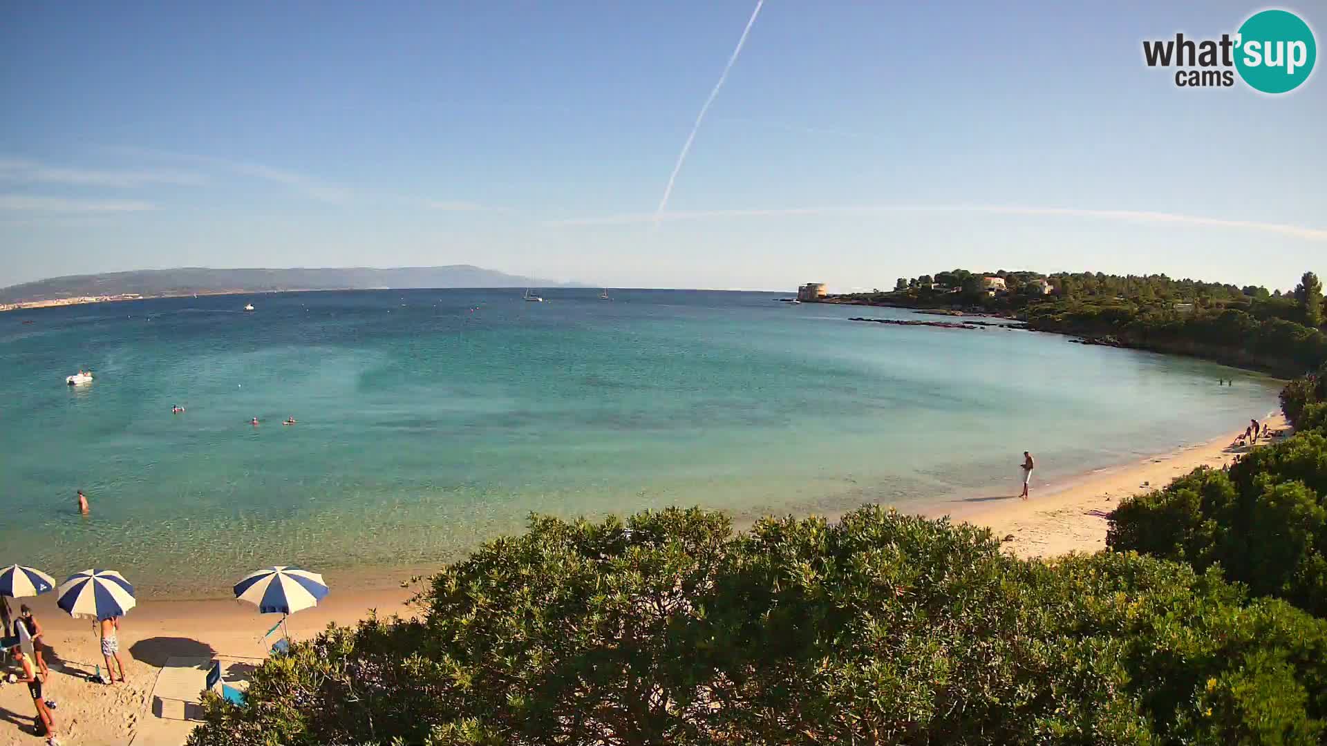 Webcam spiaggia Lazzaretto | Alghero | Sardegna