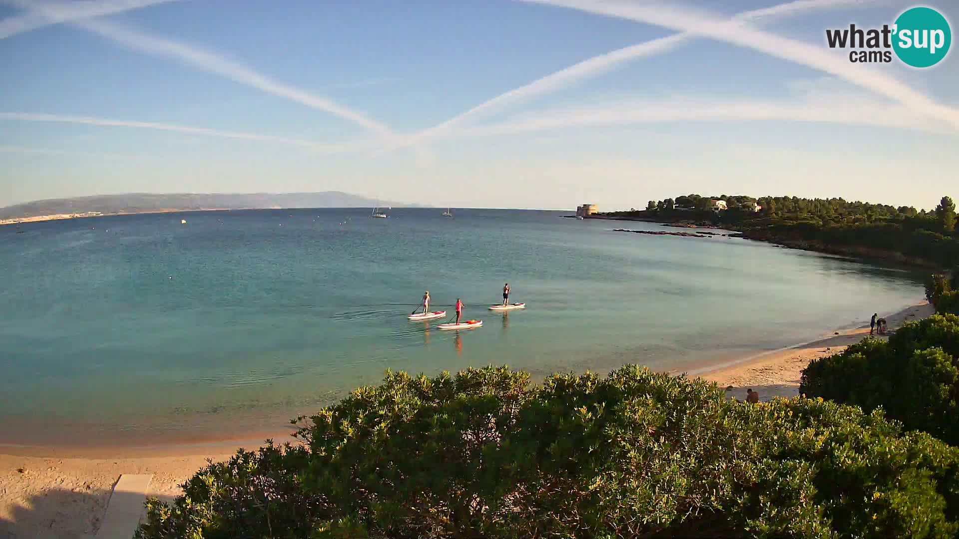 Kamera plaža Lazzaretto | Alghero | Sardinija