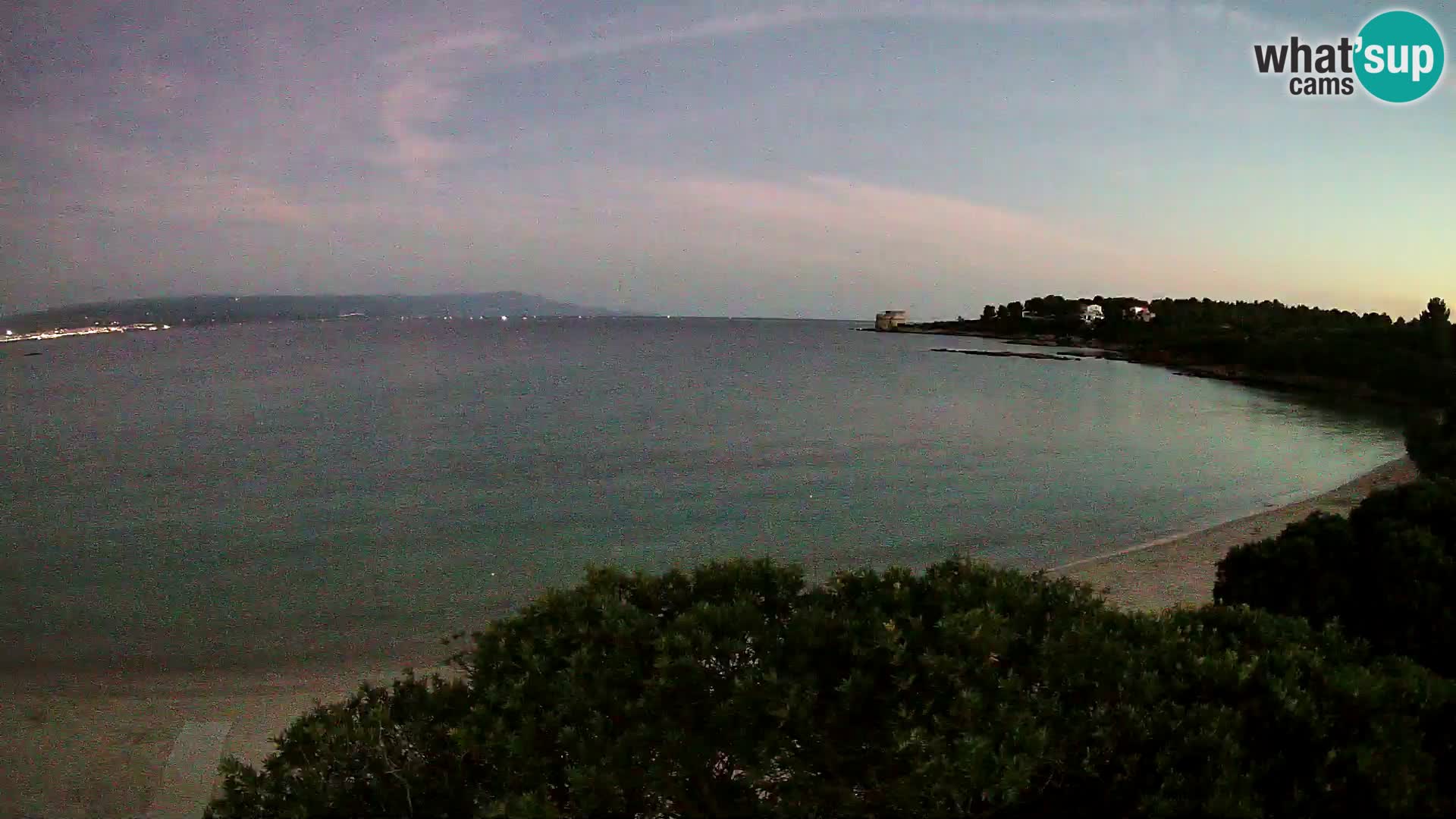 Webcam Lazzaretto Strand | Alghero | Sardinien