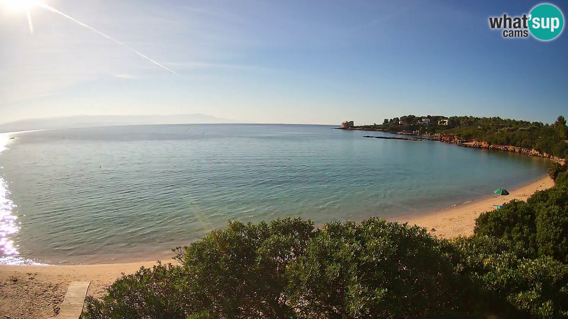 Webcam spiaggia Lazzaretto | Alghero | Sardegna