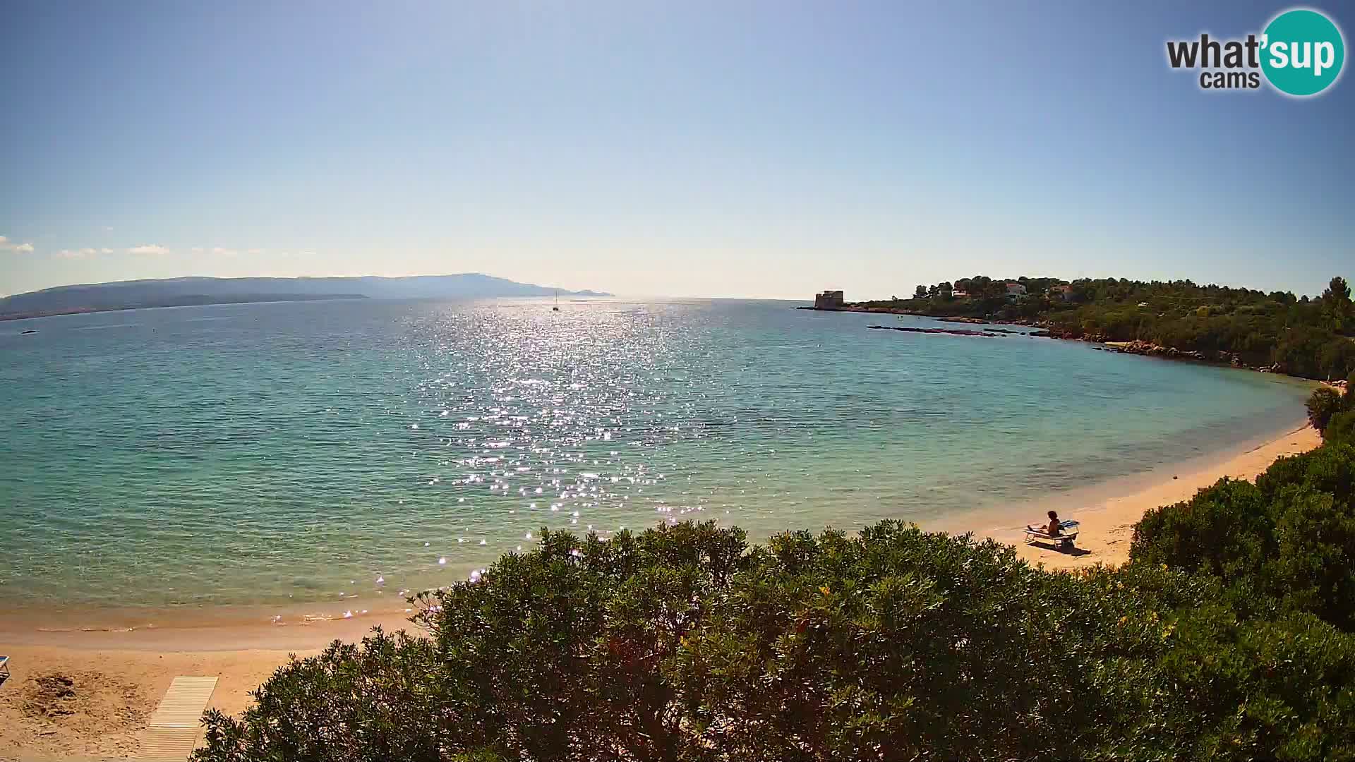 Webcam spiaggia Lazzaretto | Alghero | Sardegna
