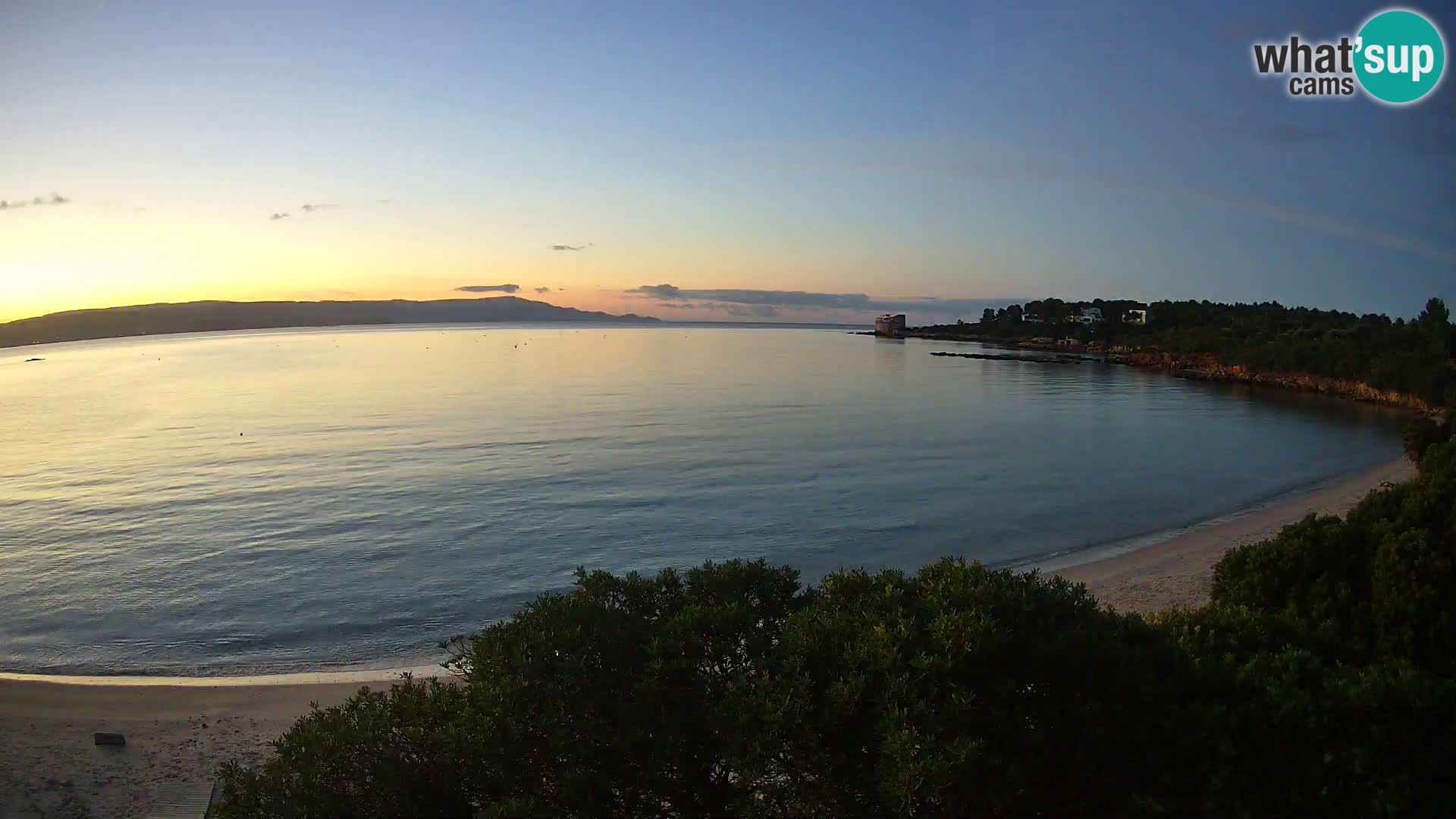 Kamera plaža Lazzaretto | Alghero | Sardinija