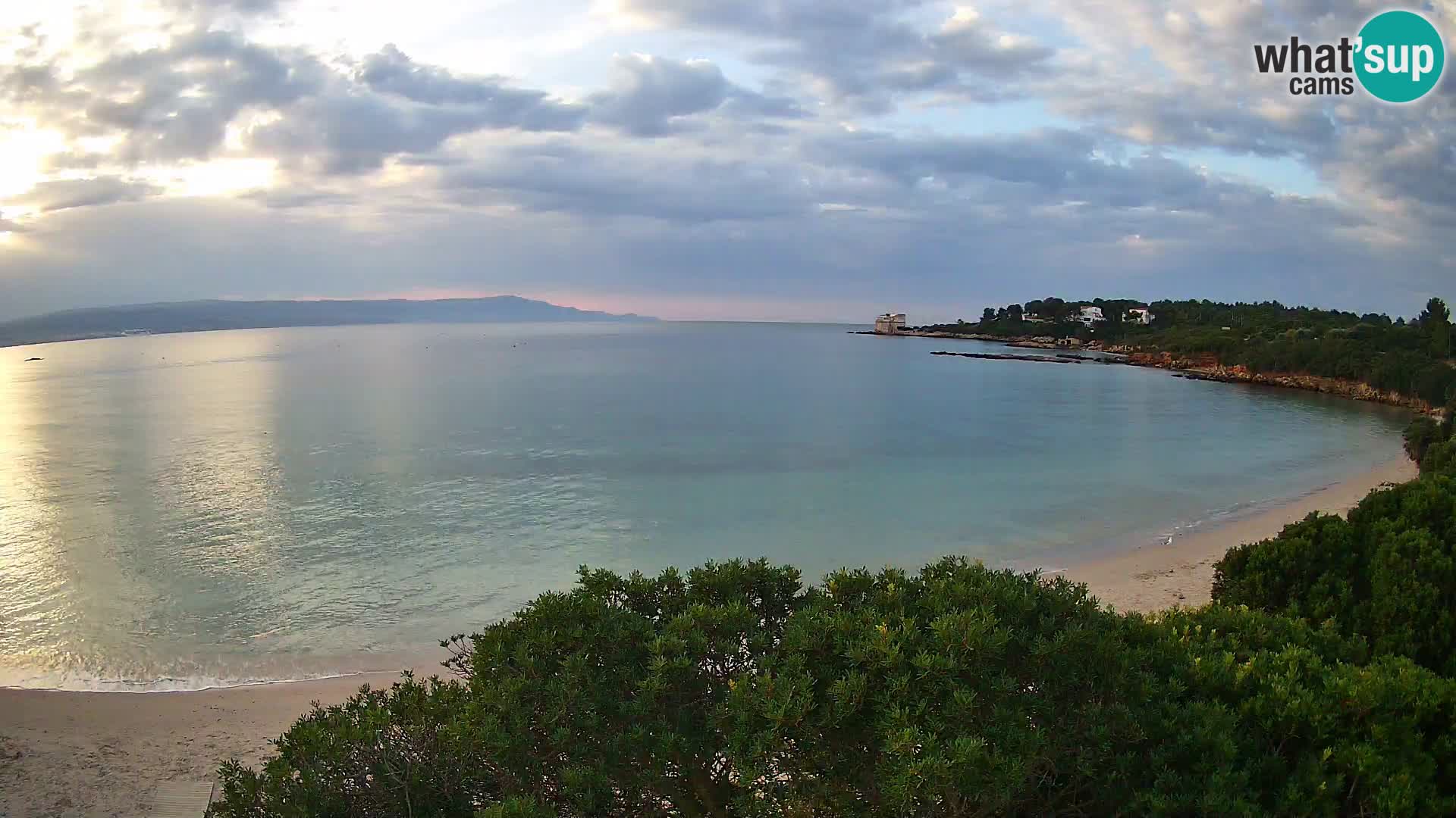 Plage Lazzaretto livecam | Alghero | Sardaigne