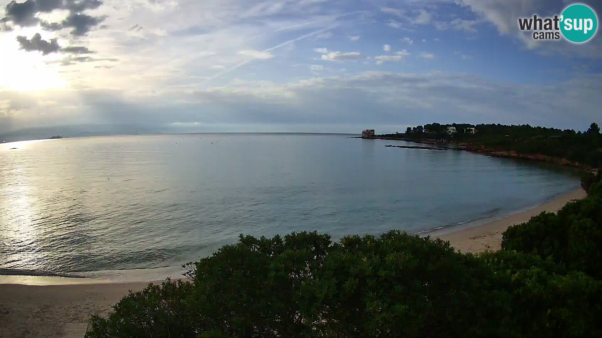 Webcam Lazzaretto beach | Alghero | Sardinia