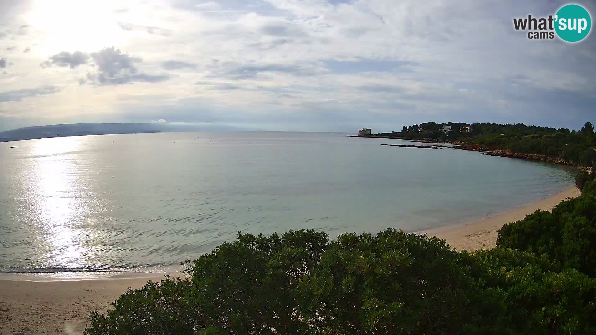 Webcam Lazzaretto beach | Alghero | Sardinia