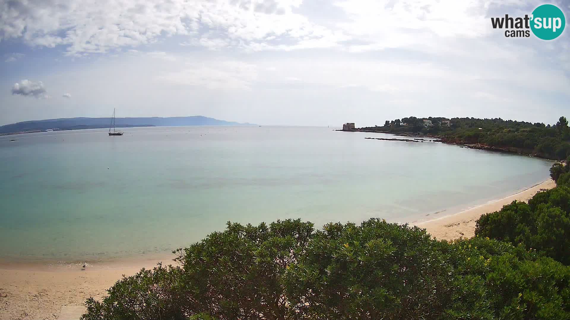 Webcam spiaggia Lazzaretto | Alghero | Sardegna