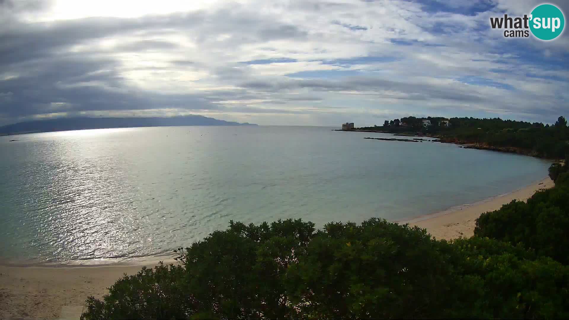 Kamera plaža Lazzaretto | Alghero | Sardinija