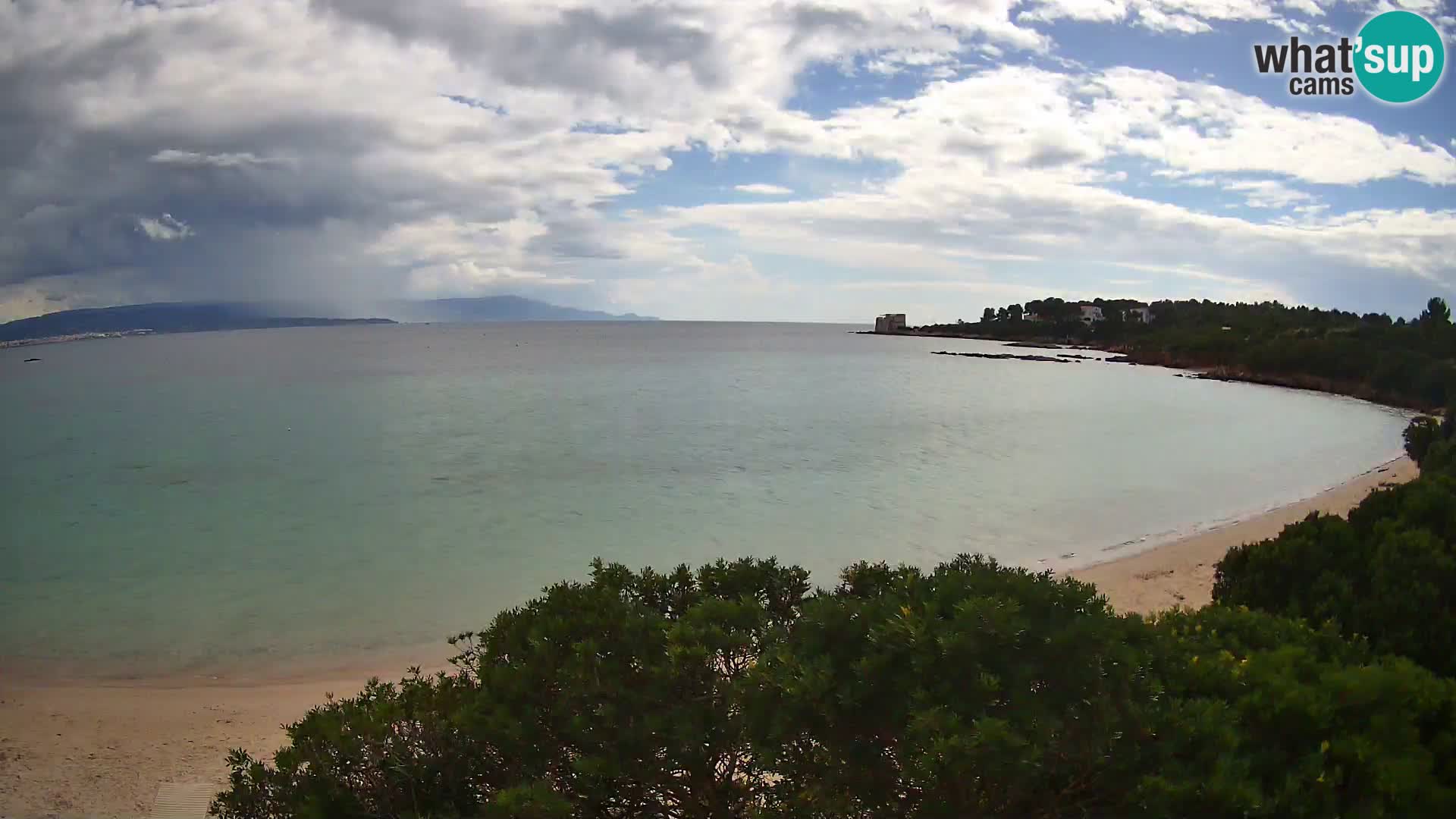 Plage Lazzaretto livecam | Alghero | Sardaigne