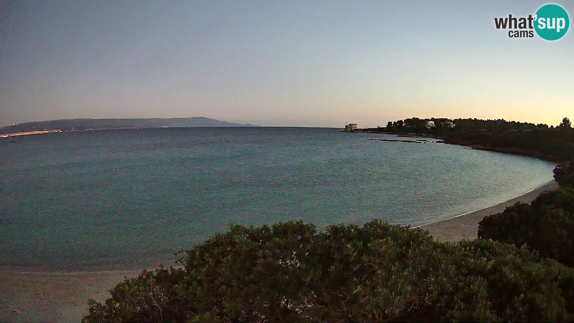 Kamera plaža Lazzaretto | Alghero | Sardinija