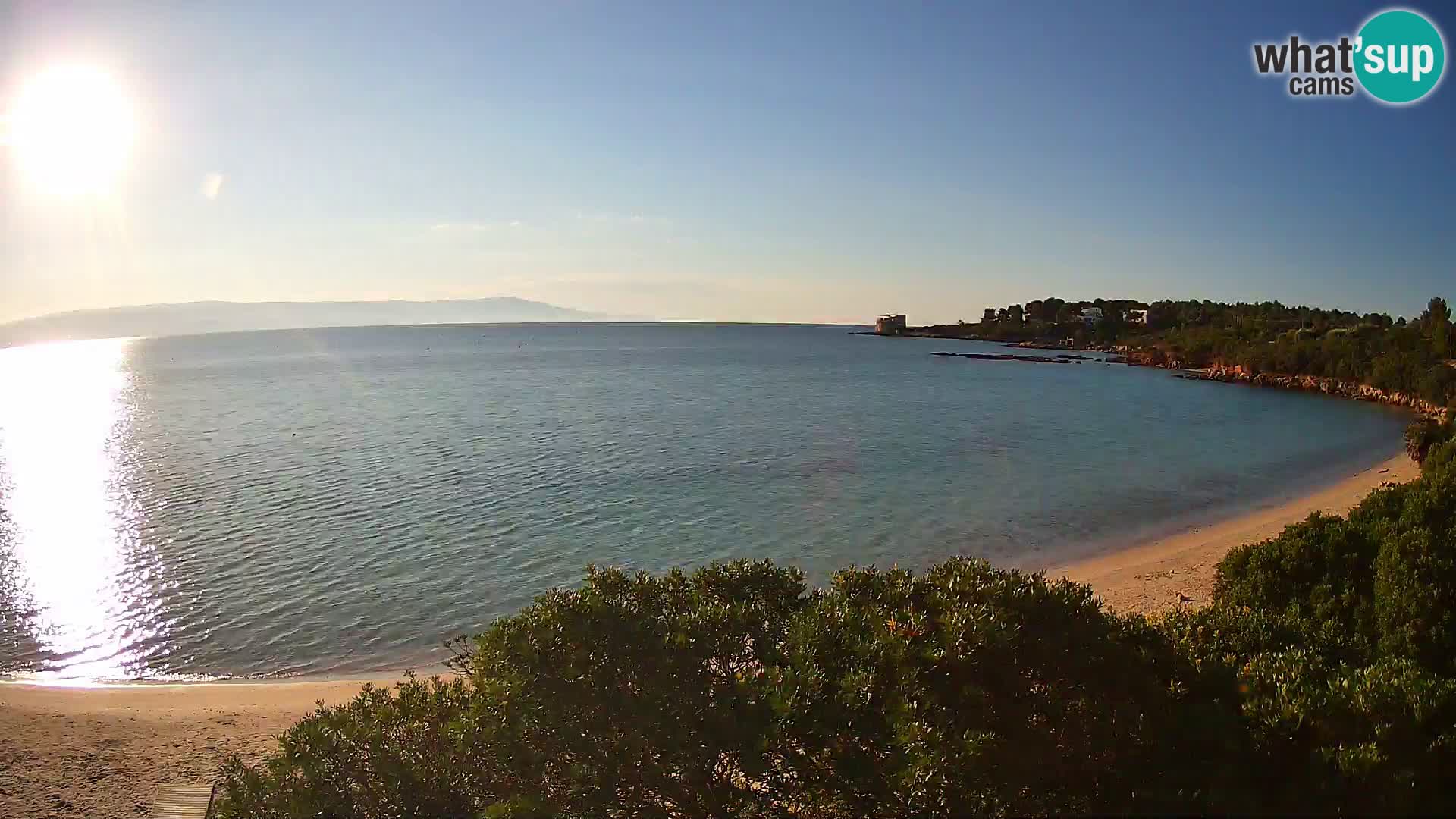 Webcam spiaggia Lazzaretto | Alghero | Sardegna