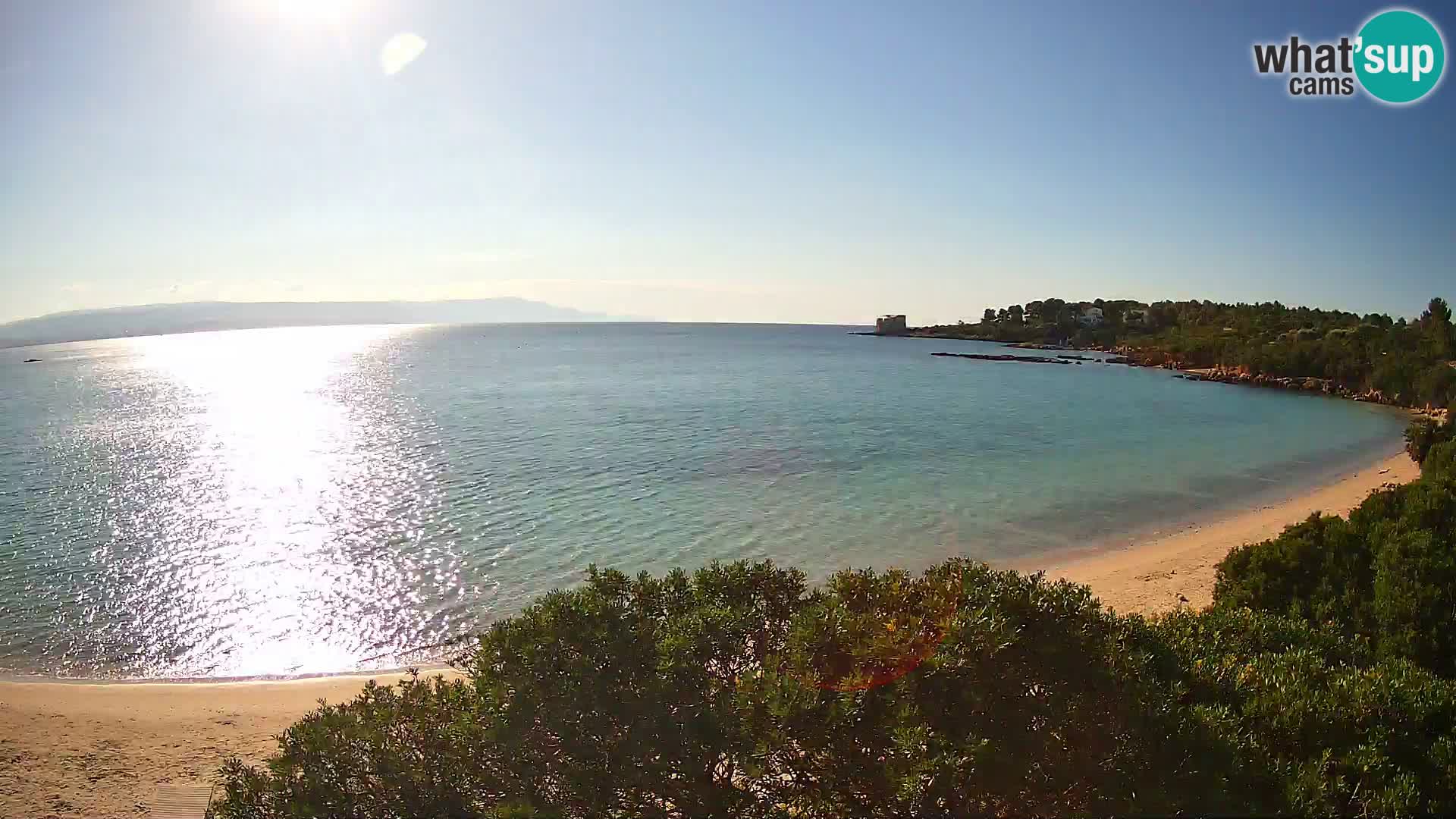 Webcam spiaggia Lazzaretto | Alghero | Sardegna