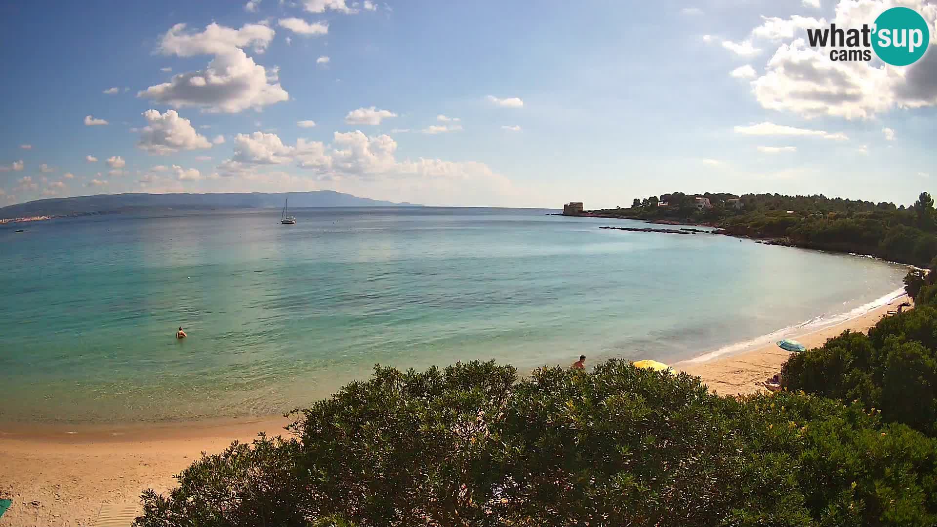 Webcam spiaggia Lazzaretto | Alghero | Sardegna