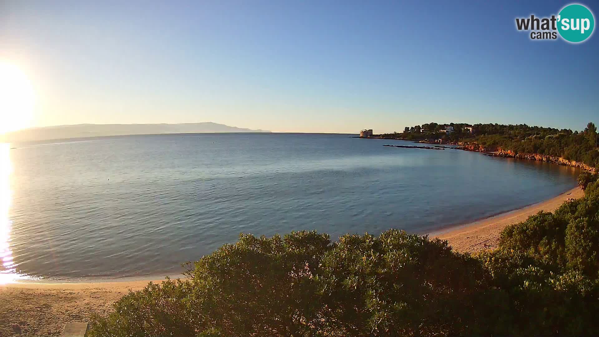 Webcam spiaggia Lazzaretto | Alghero | Sardegna