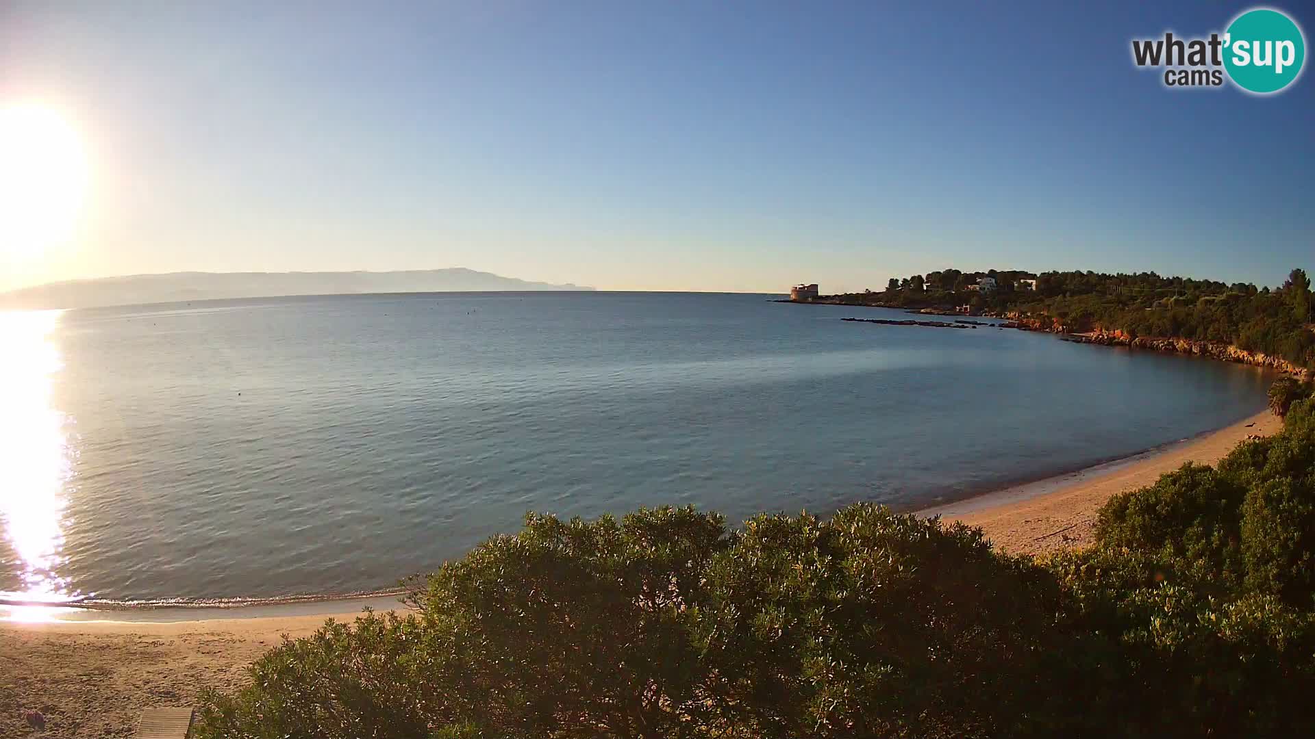 Webcam spiaggia Lazzaretto | Alghero | Sardegna