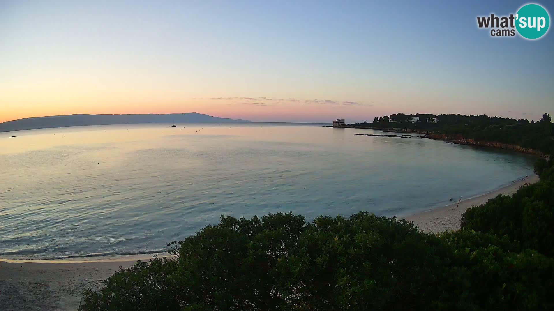 Webcam Lazzaretto Strand | Alghero | Sardinien