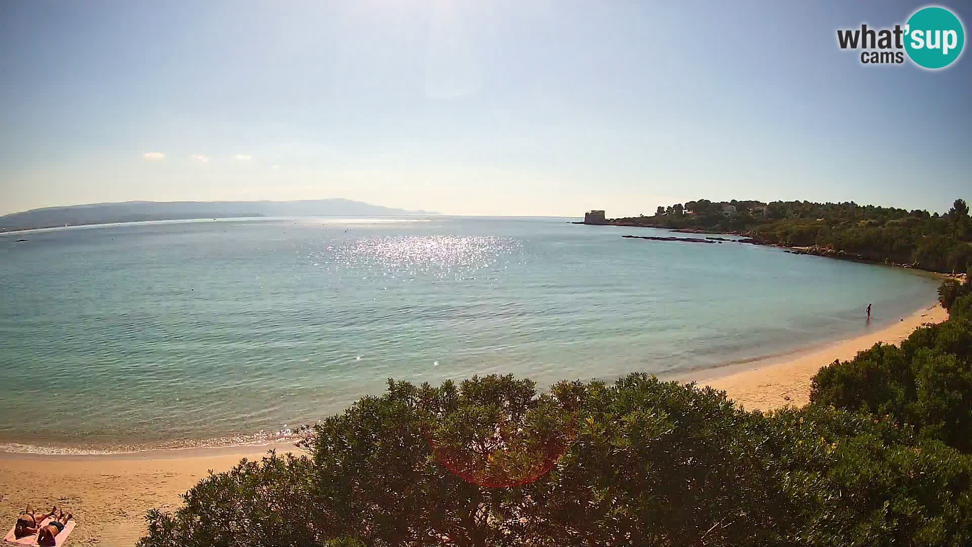 Webcam spiaggia Lazzaretto | Alghero | Sardegna