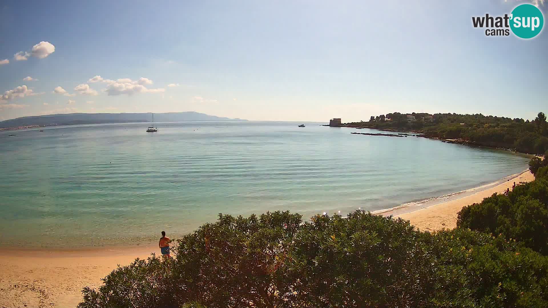 Webcam spiaggia Lazzaretto | Alghero | Sardegna